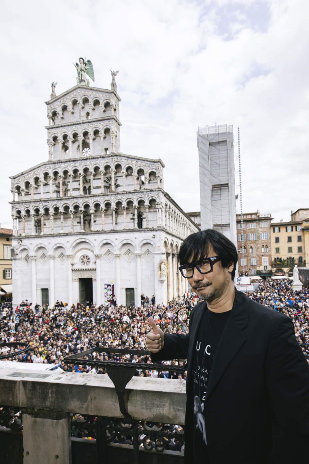 Hideo Kojima at Lucca Comics 2025. Photo: &copy; Michele Mariani