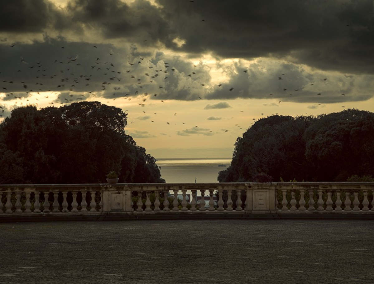 Luciano D'Inverno, Reggia di Portici, Esedra (2024; fotografia)
