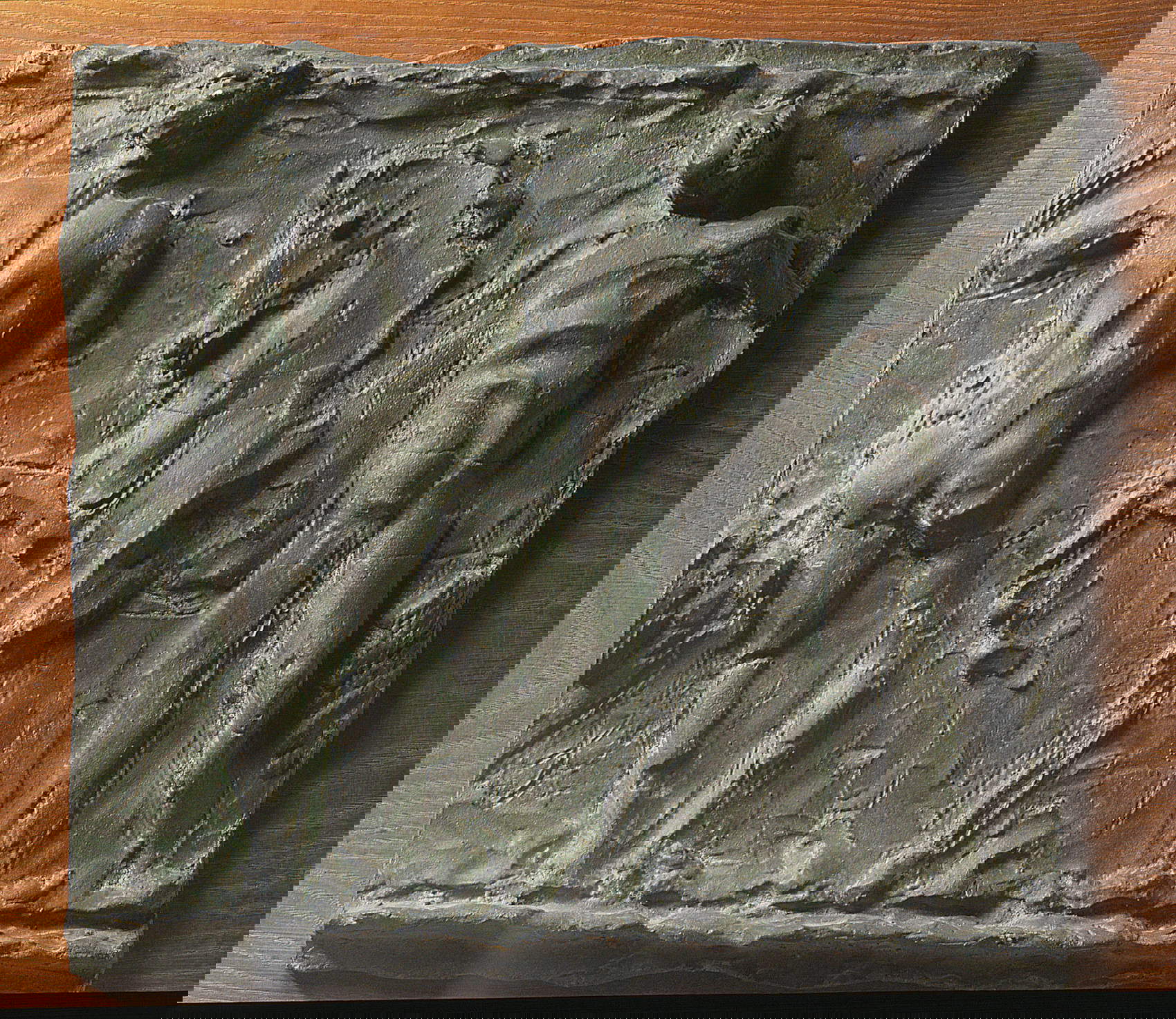 Luigi Broggini, Placchetta in altorilievo (1939; bronzo a fusione, 38 x 41 x 8,5 cm) Su concessione dei Musei Civici Fiorentini, Firenze, Raccolta Alberto Della Ragione. Crediti: Fototeca dei Musei Civici Fiorentini