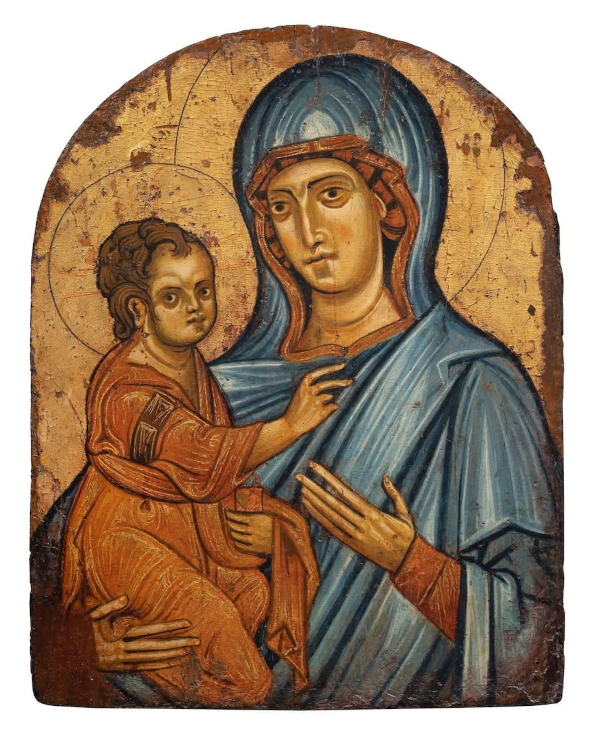 Master of the Baptistery of Parma, Madonna and Child (13th century; panel, 82.5 x 63.8 cm)