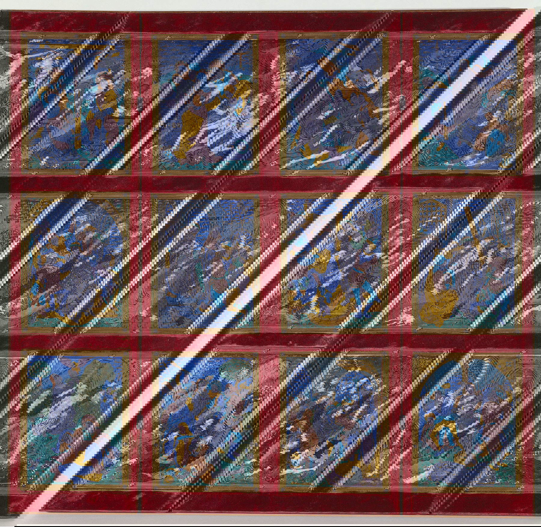 The Master of Great Fronts, Scenes from the Passion CC0 Paris Mus&eacute;es, Petit Palais, mus&eacute;e des Beaux-Arts de la Ville de Paris