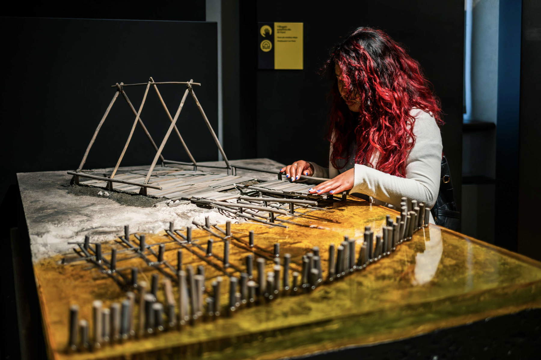 Musée de l'Alto Garda, parcours accessibles et multisensoriels. Photo : Musée de l'Alto Garda