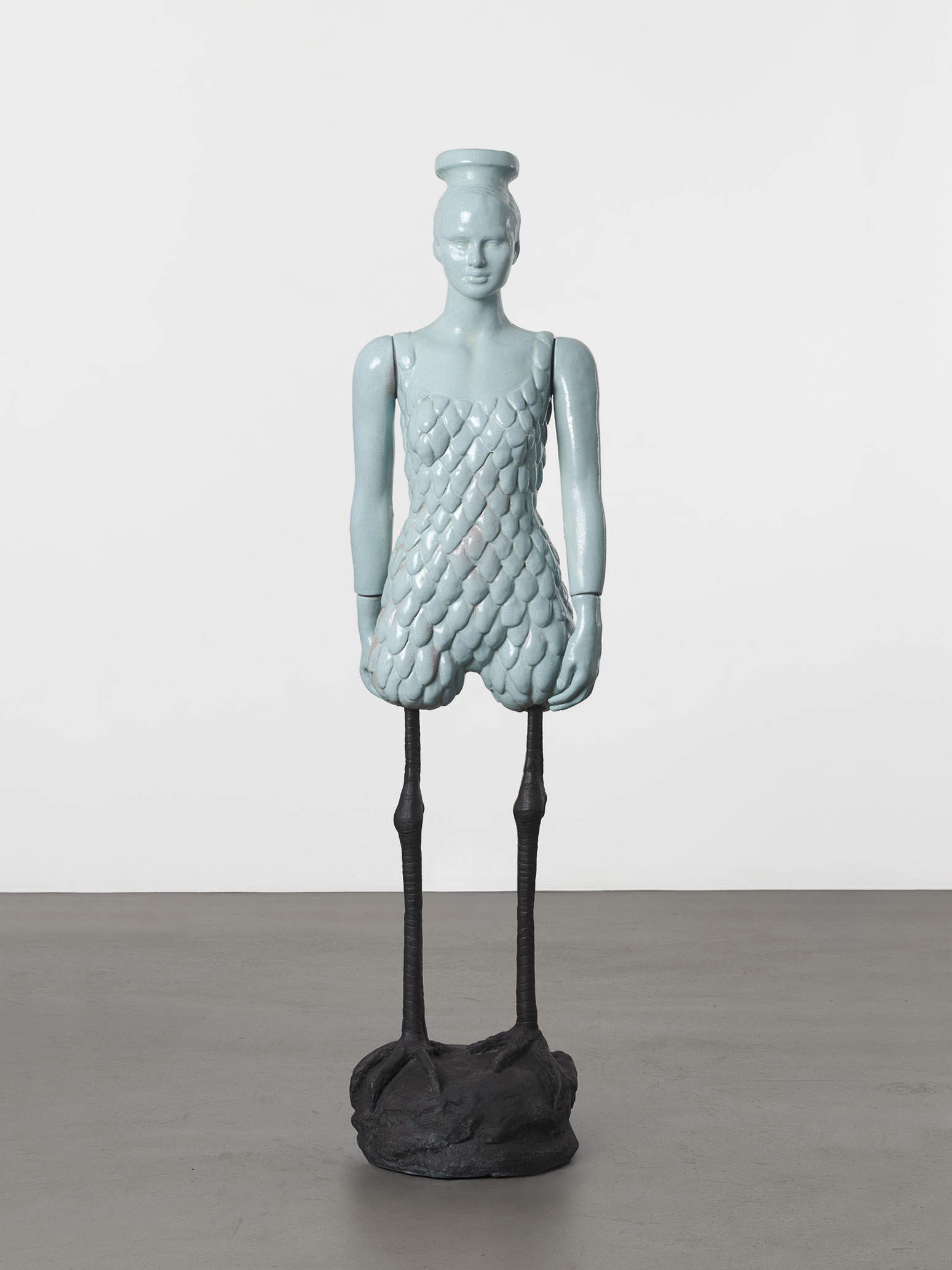 Mai-Thu Perret, Siren Il (2024; Private collection) Courtesy of David Kordansky Gallery, New York, Los Angeles. Photo: Mareike Tocha