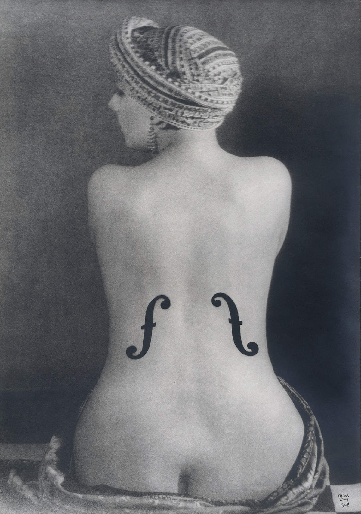 Man Ray, Le Violon d’Ingres (1924; Silbergelatineabzug, 39 × 30 cm; Privatsammlung) &copy; Man Ray 2015 Trust, by SIAE 2026. Bild: Telimage, Paris