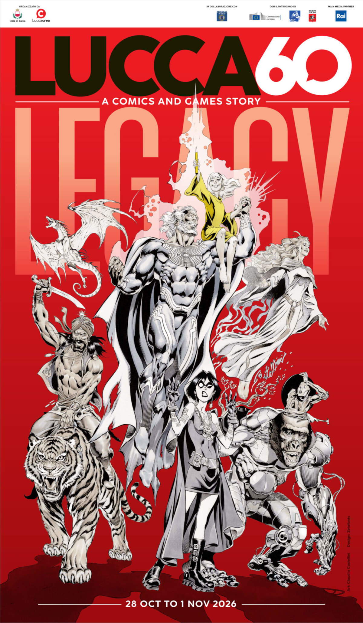 The Lucca Comics 2026 Poster