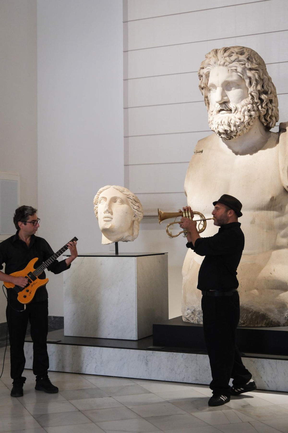 Performances at the MANN in Naples