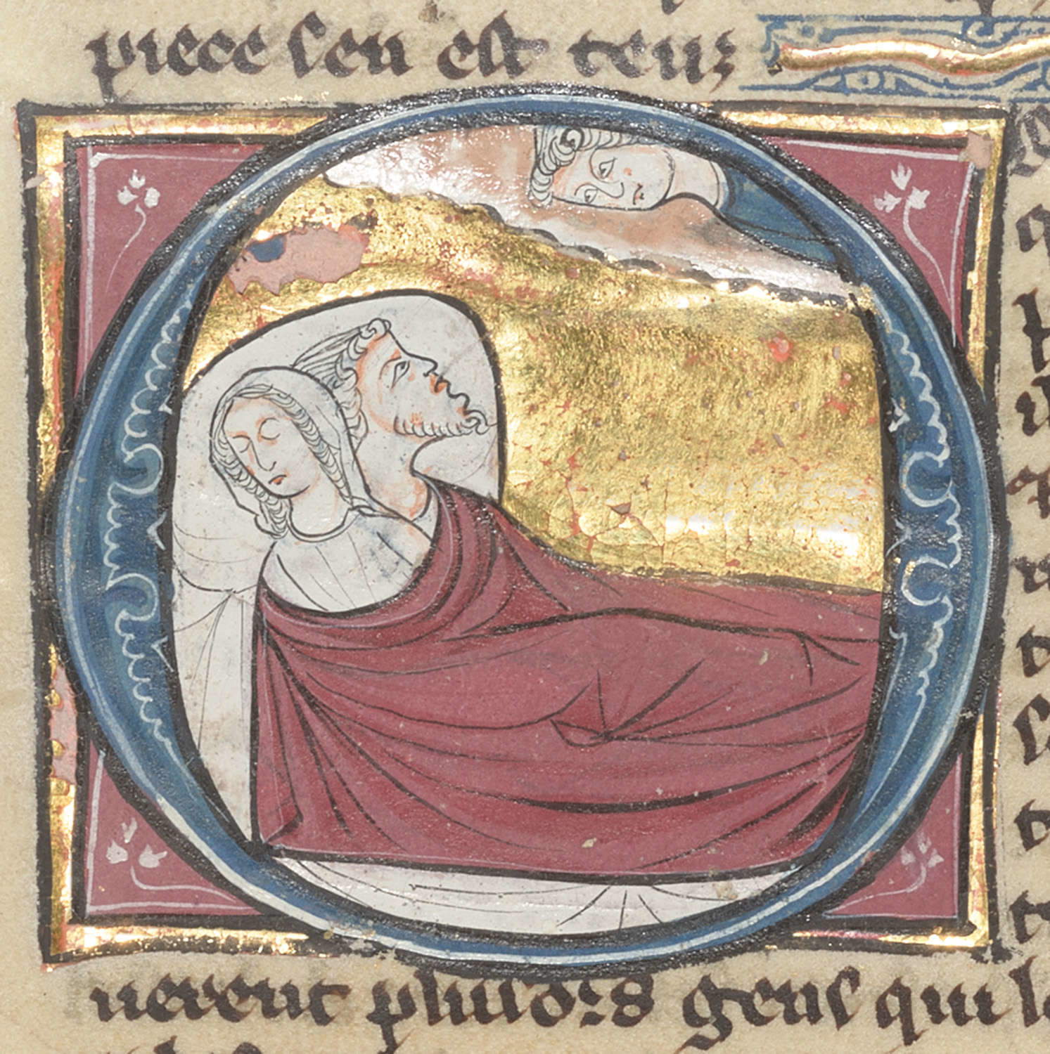 An illuminated initial 