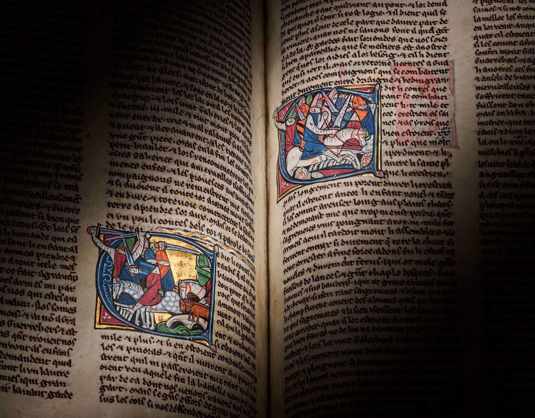 The illuminated initial 