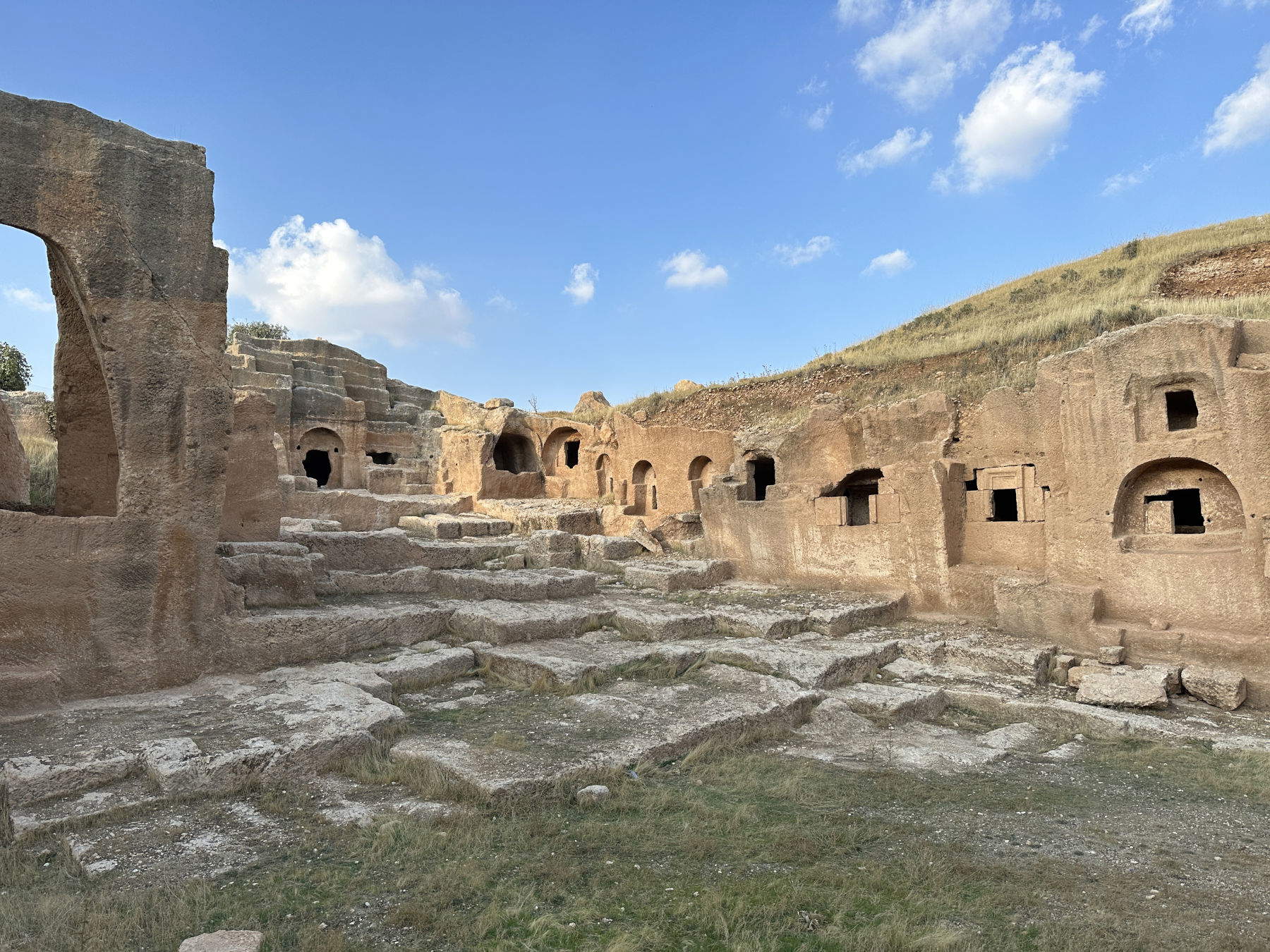 The ruins of the ancient city of Dara