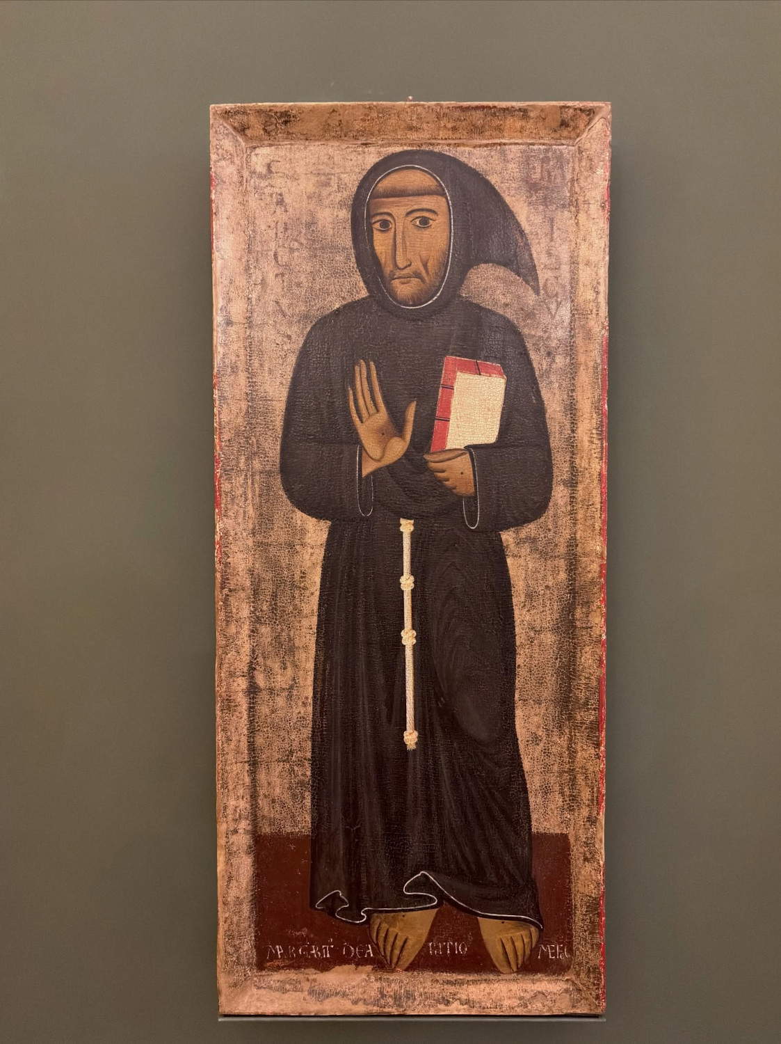 Margarito aus Arezzo, Der Heilige Franziskus (Nationalmuseum für mittelalterliche und moderne Kunst in Arezzo)