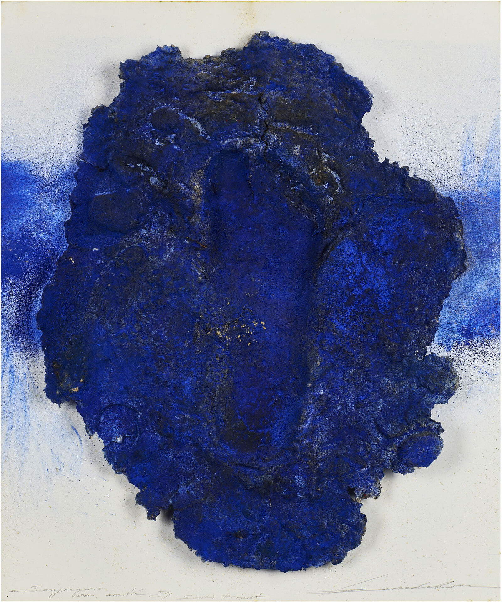 Maria Dundakova, Impronta del Piede di Mos&egrave; (1984; 54 x 45 cm)