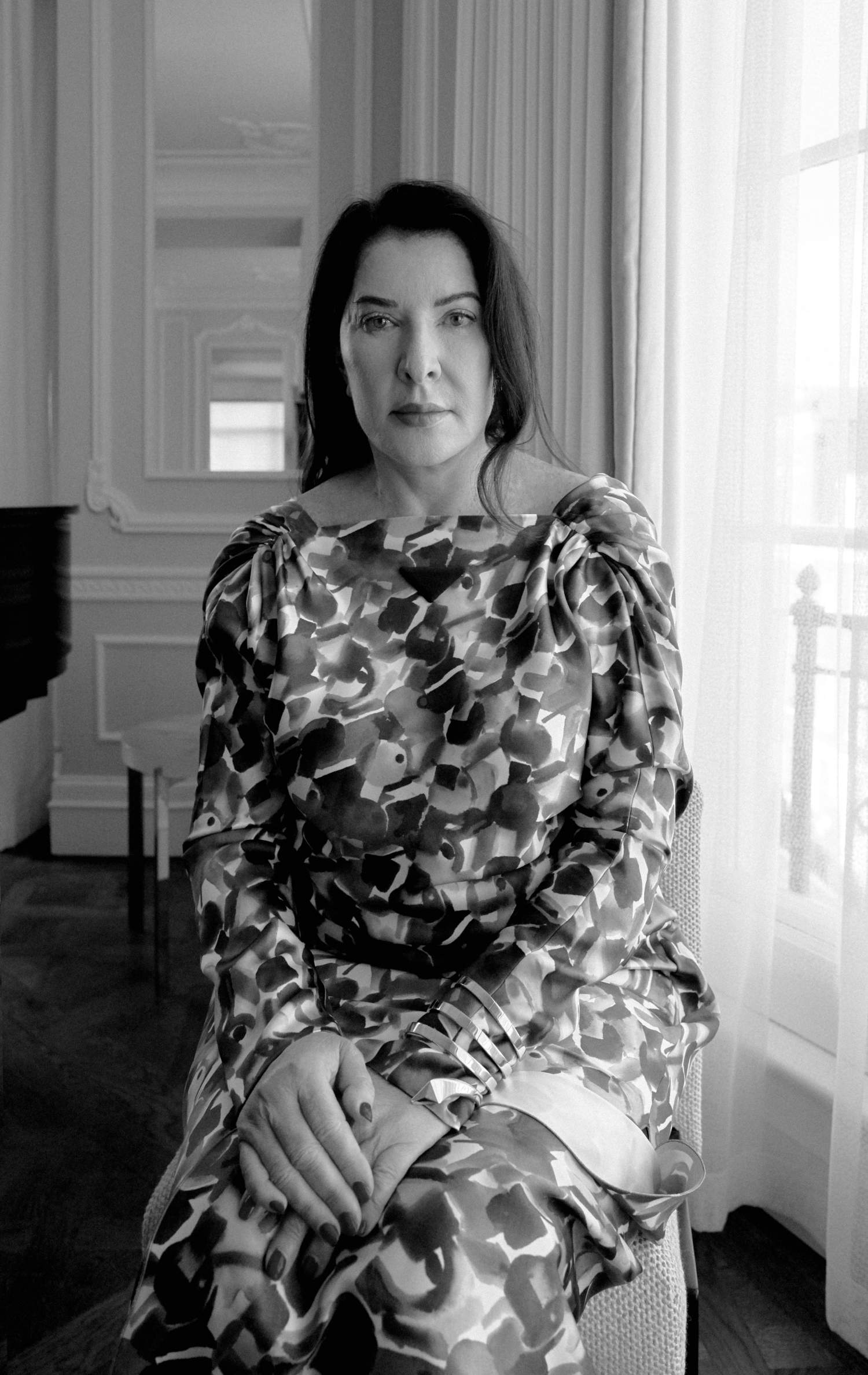 Marina Abramović. Photo de Clara Melchiorre