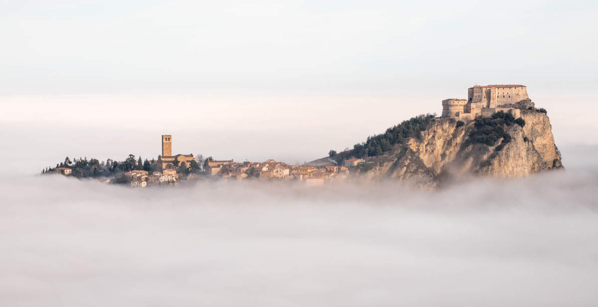 Die Festung von San Leo (Rimini) präsentiert sich mit einem neuen, barrierefreien Rundgang in neuem Gewand