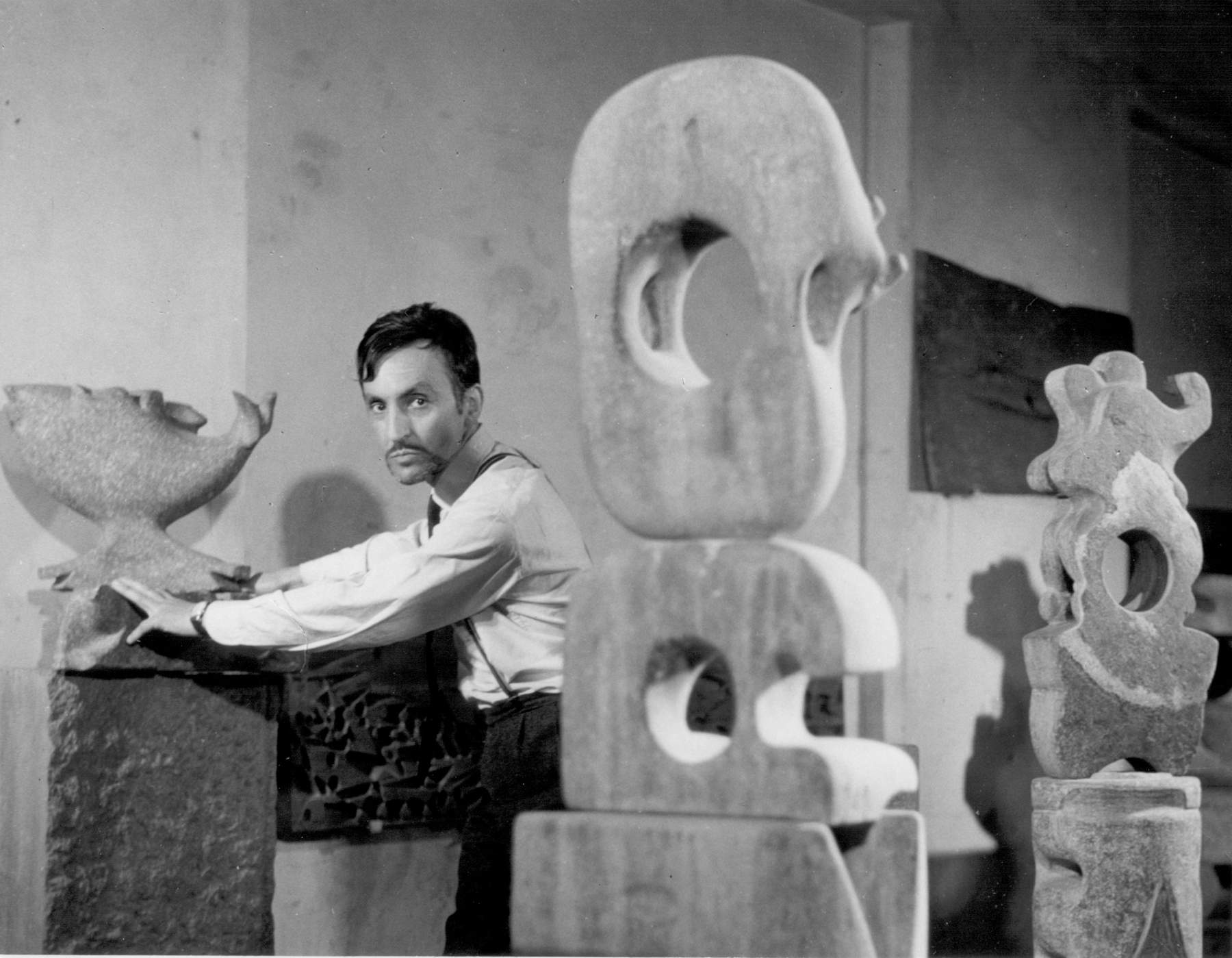 Mario Giansone bei der Arbeit