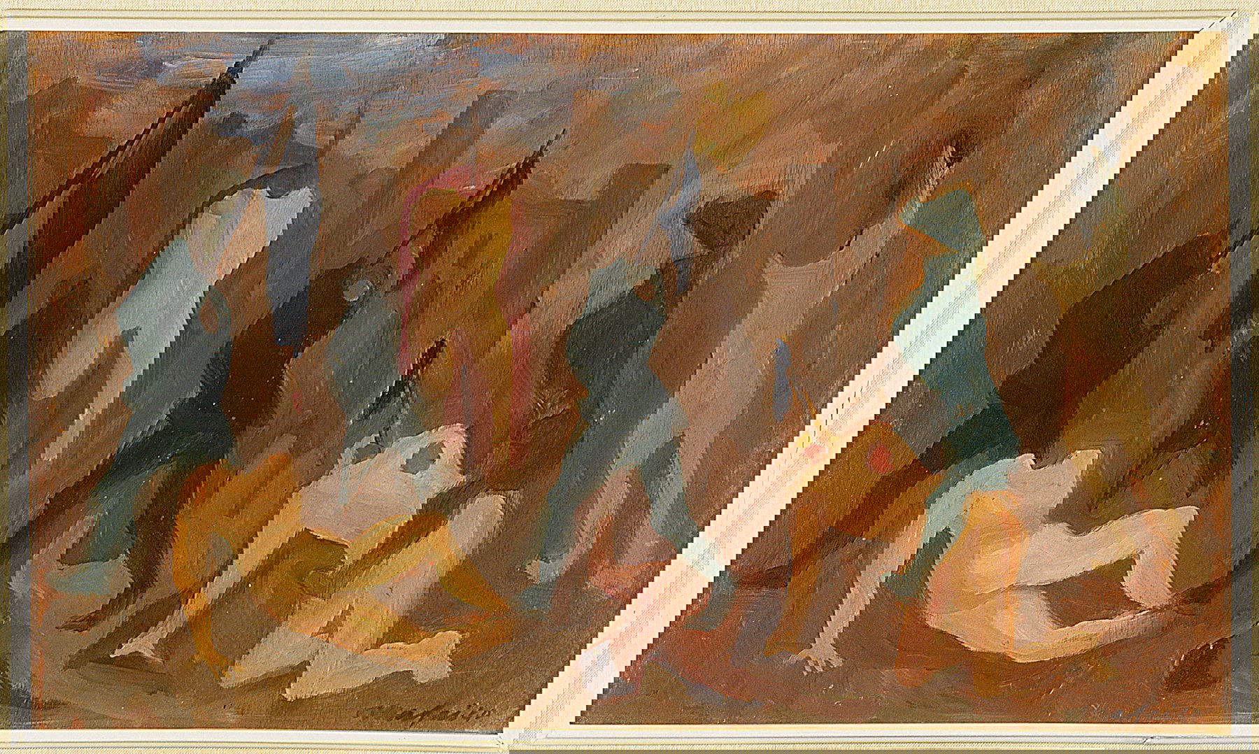 Mario Mafai, Fantasia (1940; olio su tavola, 36x61 cm) Su concessione dei Musei Civici Fiorentini, Firenze, Raccolta Alberto Della Ragione. Crediti: Fototeca dei Musei Civici Fiorentini