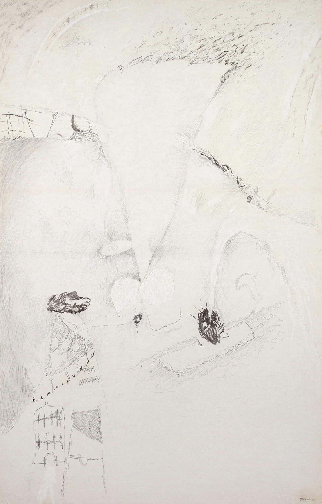 Mario Raciti, „Mitologie“ (1984; Mailand, Museo del Novecento). Foto: Riccardo Molino