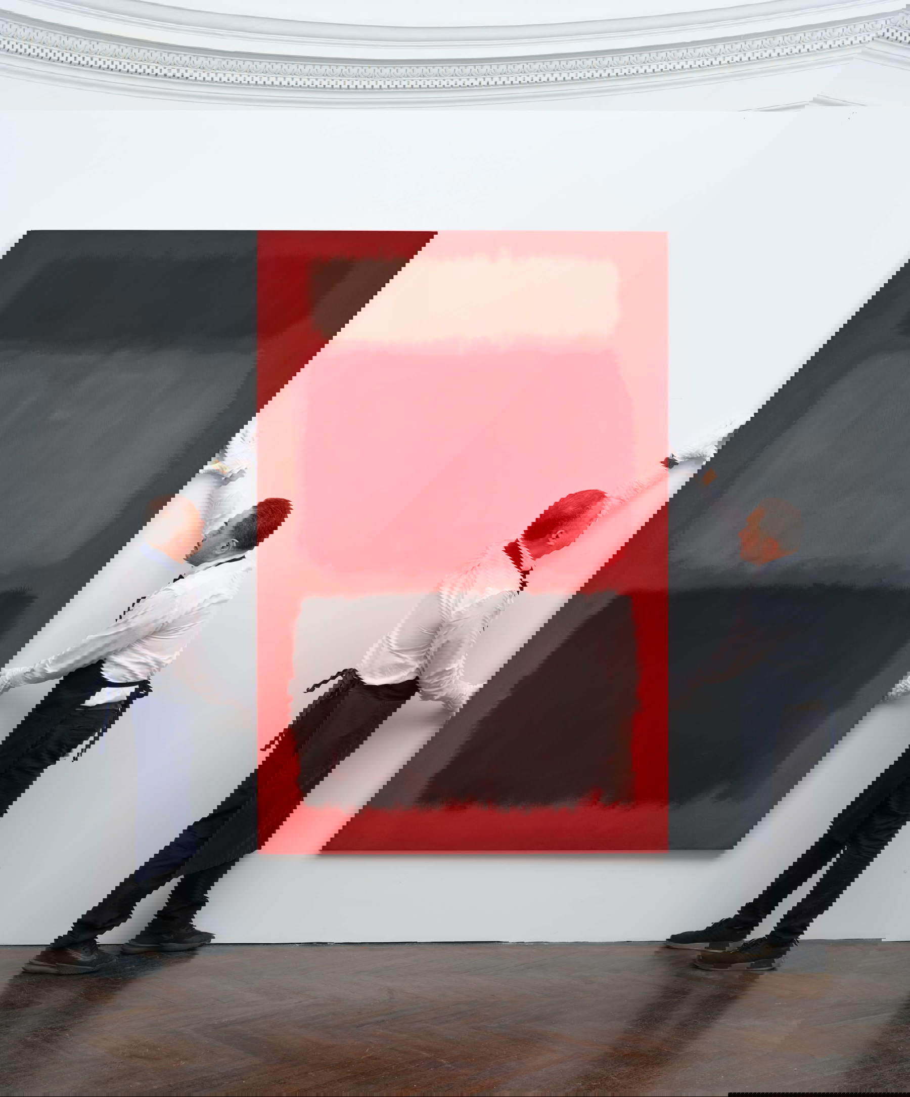 Mark Rothko, Marrones y negros en rojos (1957)