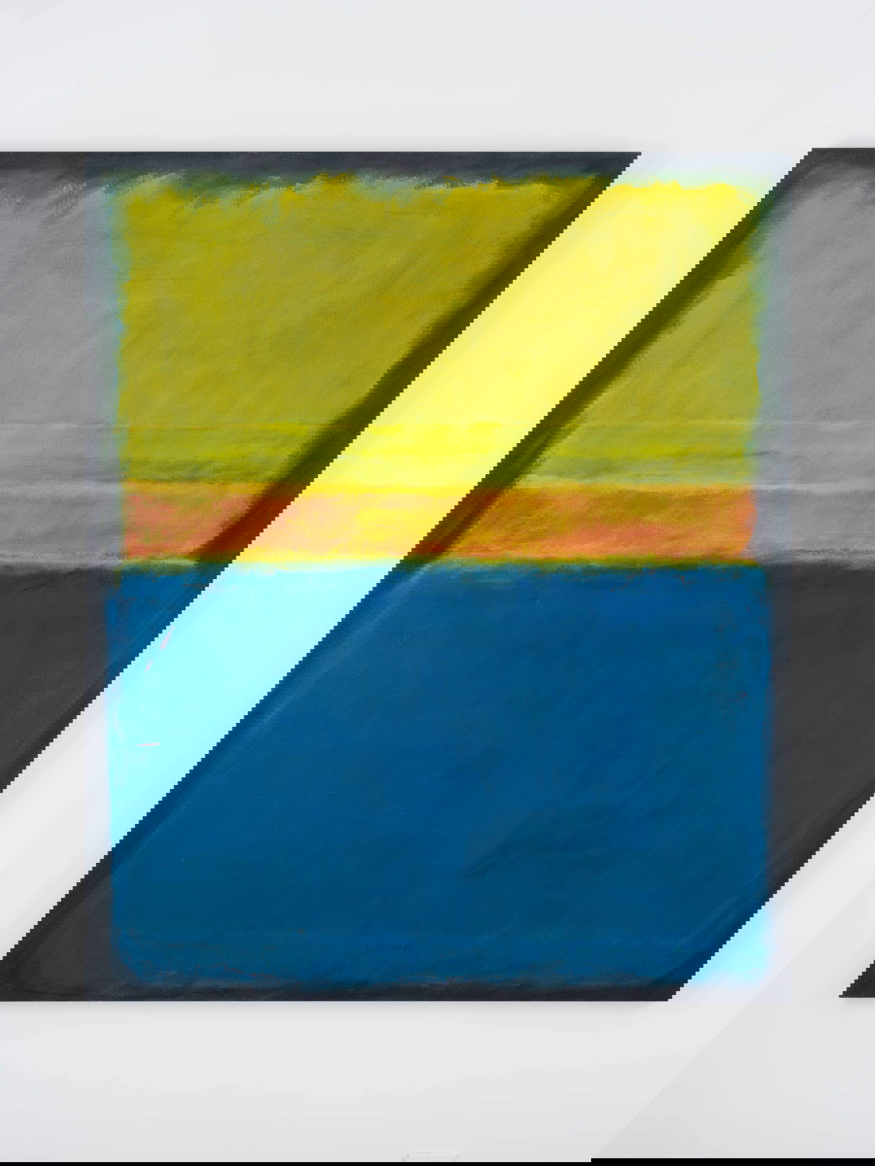 Mark Rothko, No. 2 (Blue, Red and Green) (Yellow, Red, Blue on Blue) (Blu, rosso e verde) (Giallo, rosso, blu su blu) (1953; olio su tela, 205,7 &times; 170,5 cm; Collezione Kenneth C. Griffin Cat. Rais. n. 485 - Estate inv. 5030.53) Foto: Silvia Ros