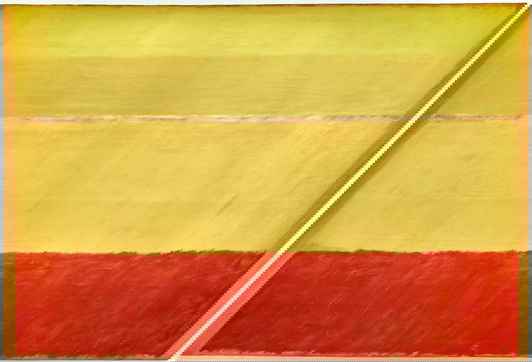 Mark Rothko, Untitled (1952-1953; olio su tela, 299,5 x 442,5 cm; Bilbao, Guggenheim Museum Bilbao, Cat. Rais. n. 483) &copy; FMGB Guggenheim Bilbao Museoa. Foto: Erika Barahona