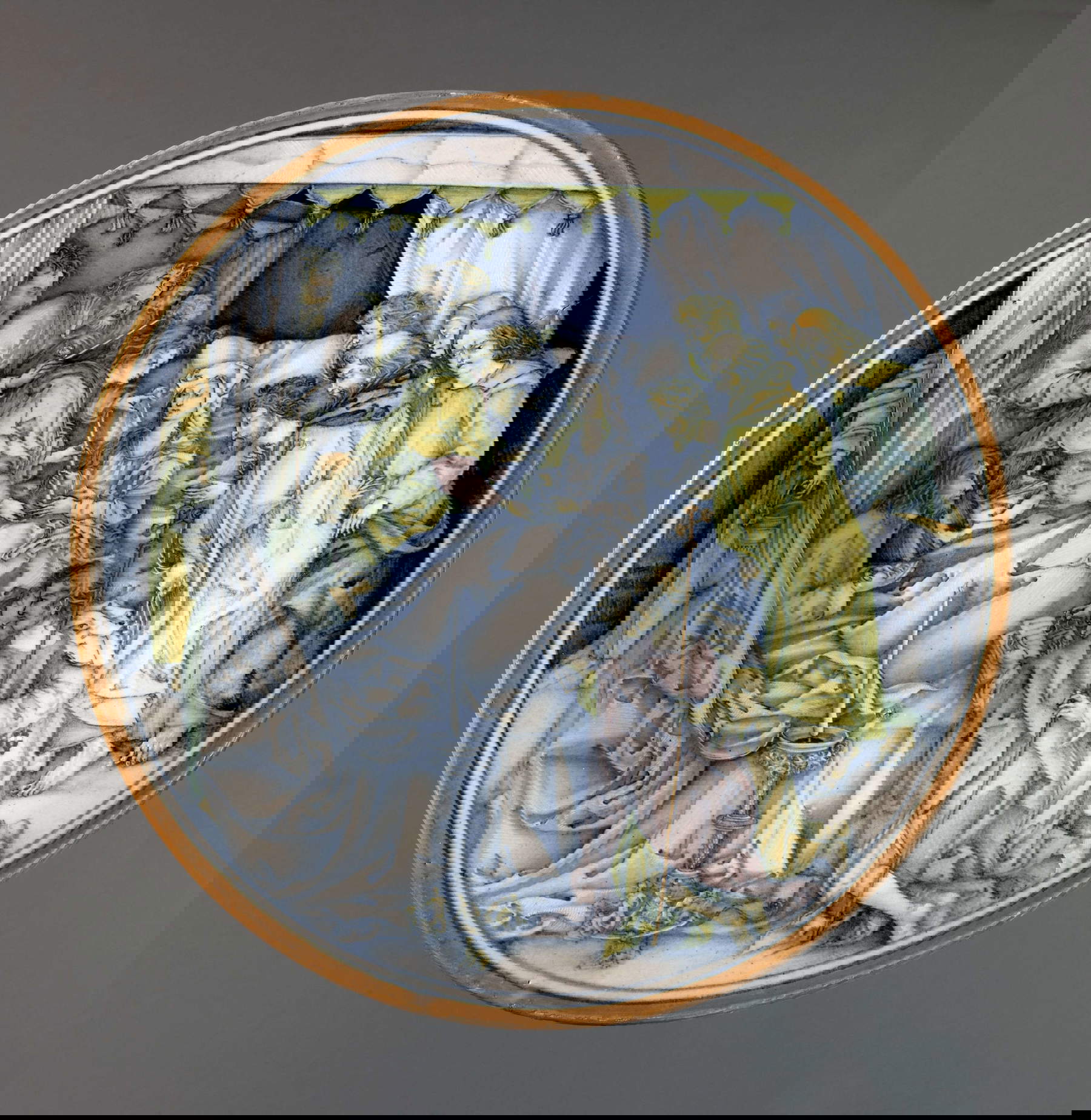 Plate, Death of the Virgin &copy; The Trustees of the British Museum