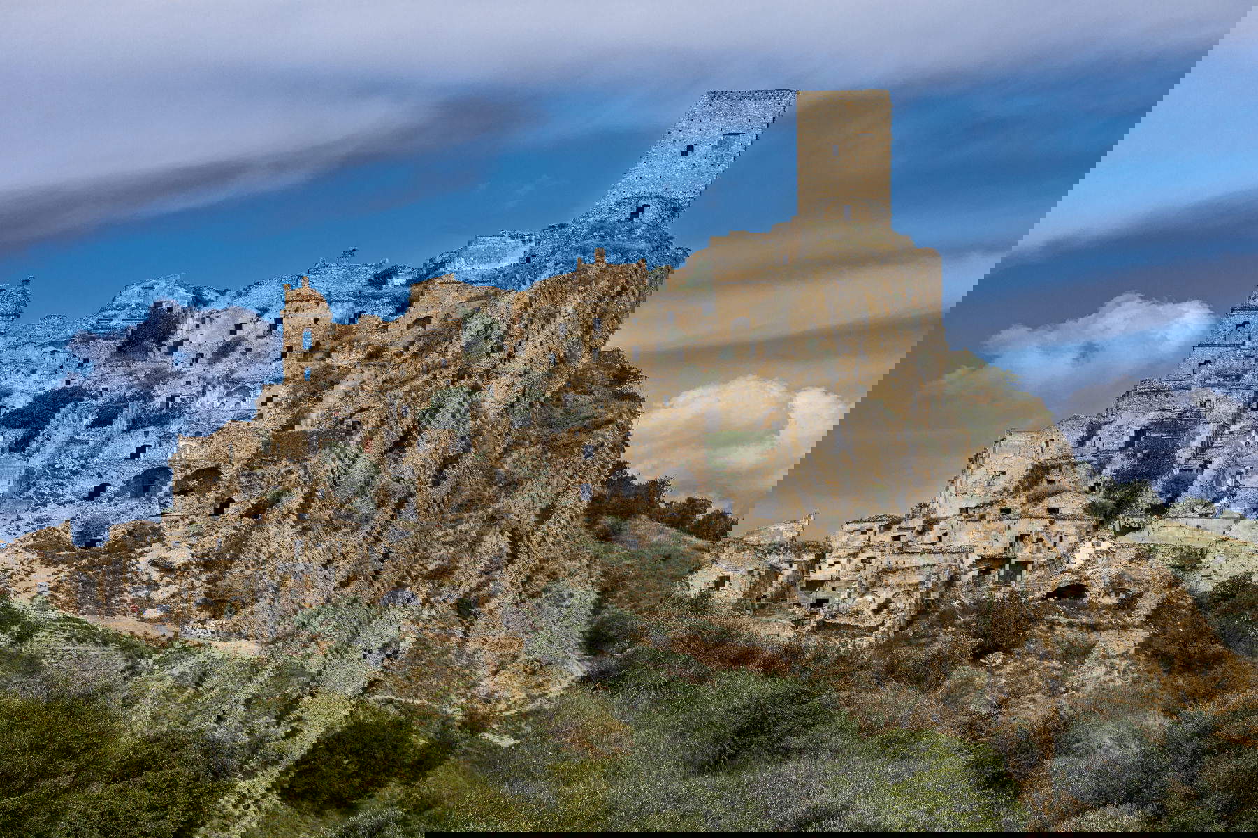 La ciudad fantasma de Craco (Matera). Foto: Wikimedia Commons | Maurizio Moro5153 - Licencia Creative Commons Reconocimiento-Compartir bajo la misma licencia 4.0 Internacional.