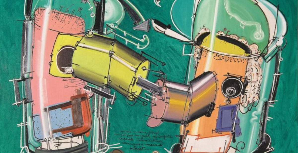 At the MAR in Ravenna an exhibition dedicated to the last two decades of Mattia Moreni's production, featuring his Umanoids