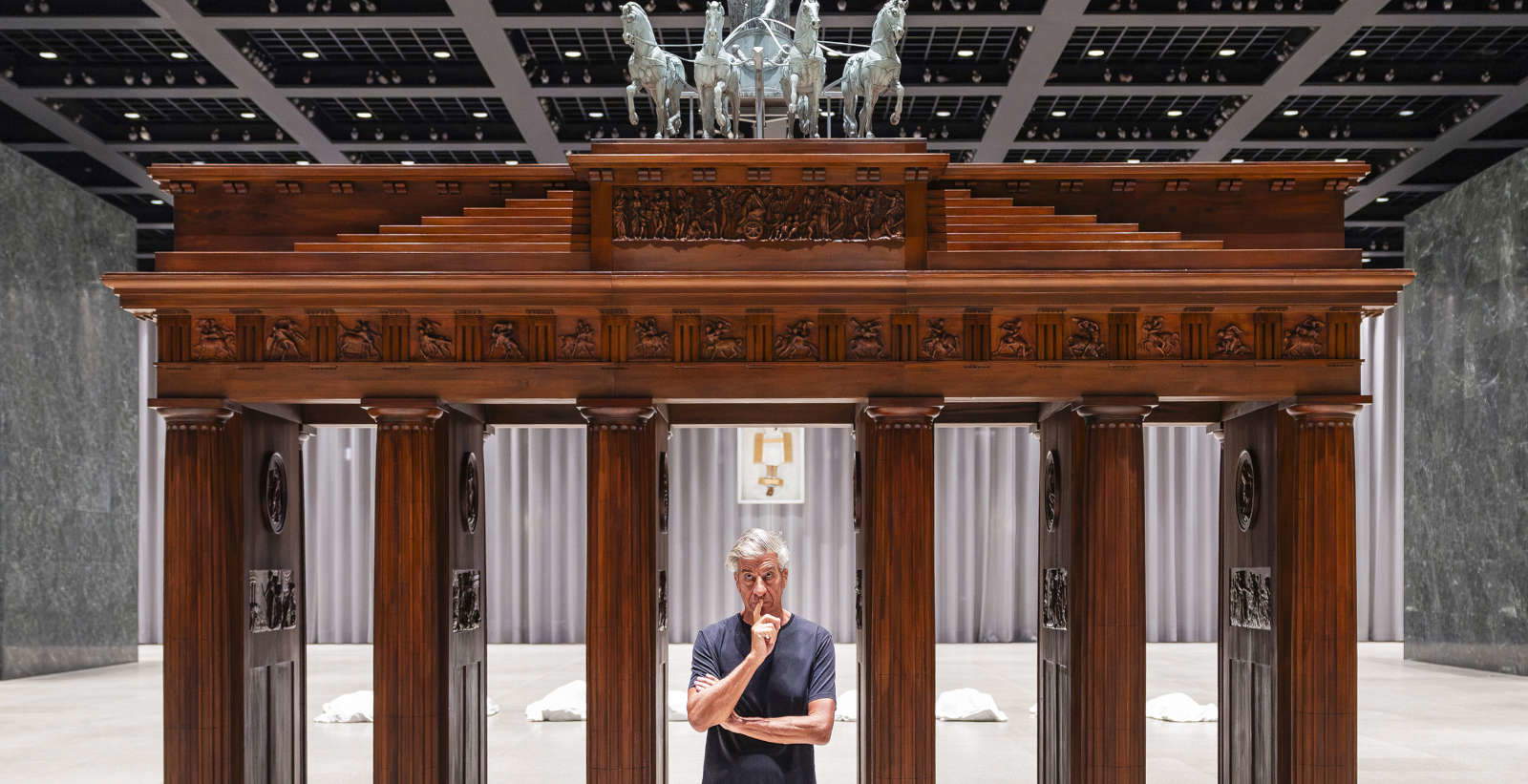 Maurizio Cattelan Transforms a Museum in Berlin into a Contemporary Church