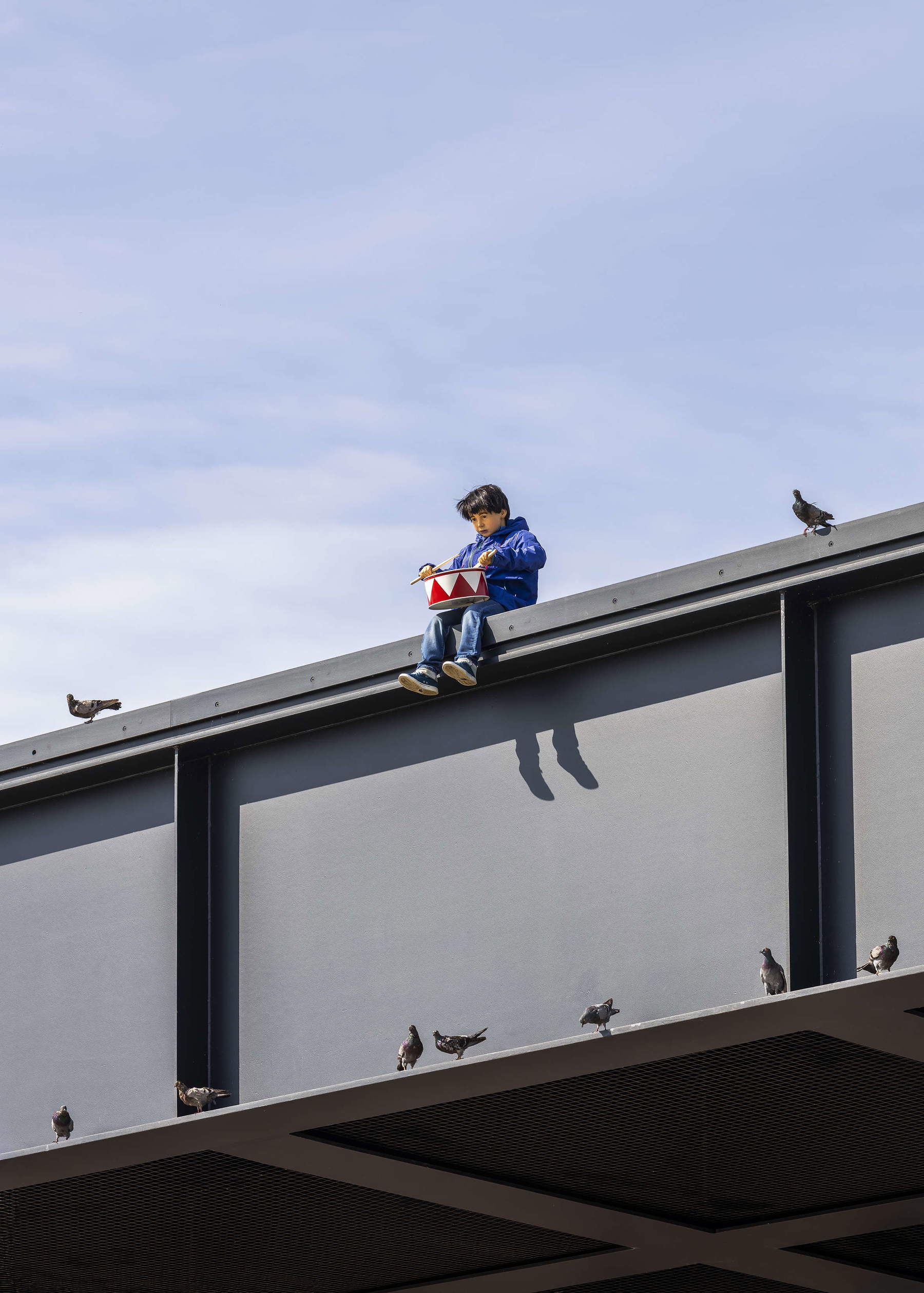 Maurizio Cattelan, NIGHT, installations. Photo: David von Becker &copy; Neue Nationalgalerie &ndash; Stiftung Preu&szlig;ischer Kulturbesitz