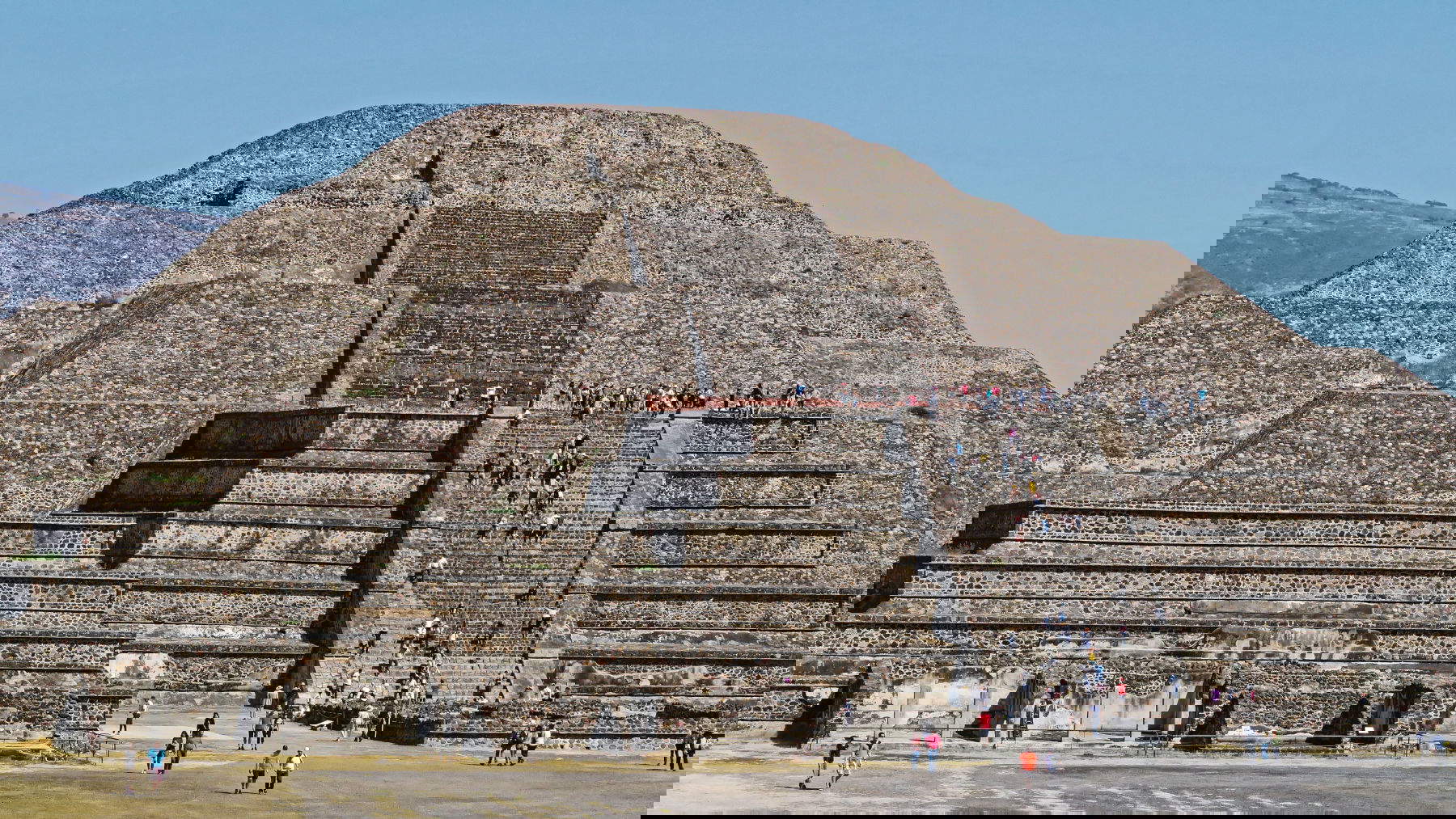 La Piramide della Luna di Teotihuac&aacute;n. Foto: Wikimedia Commons / Burkhard M&uuml;cke - Creative Commons&nbsp;Attribution-Share Alike 4.0 International&nbsp;license.