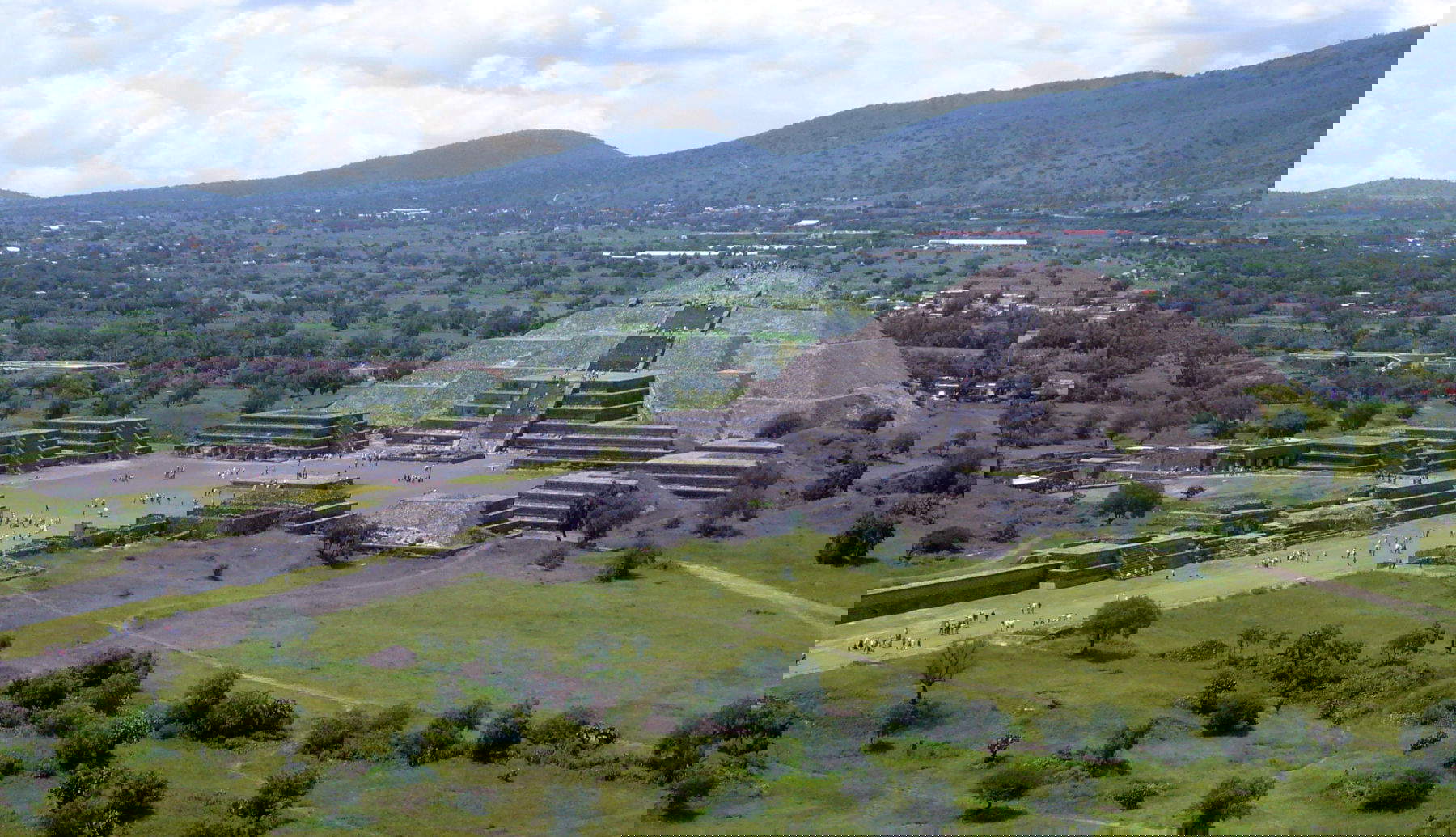 Il sito archeologico di&nbsp;Teotihuac&aacute;n. Foto: Wikimedia Commons / Gorgo