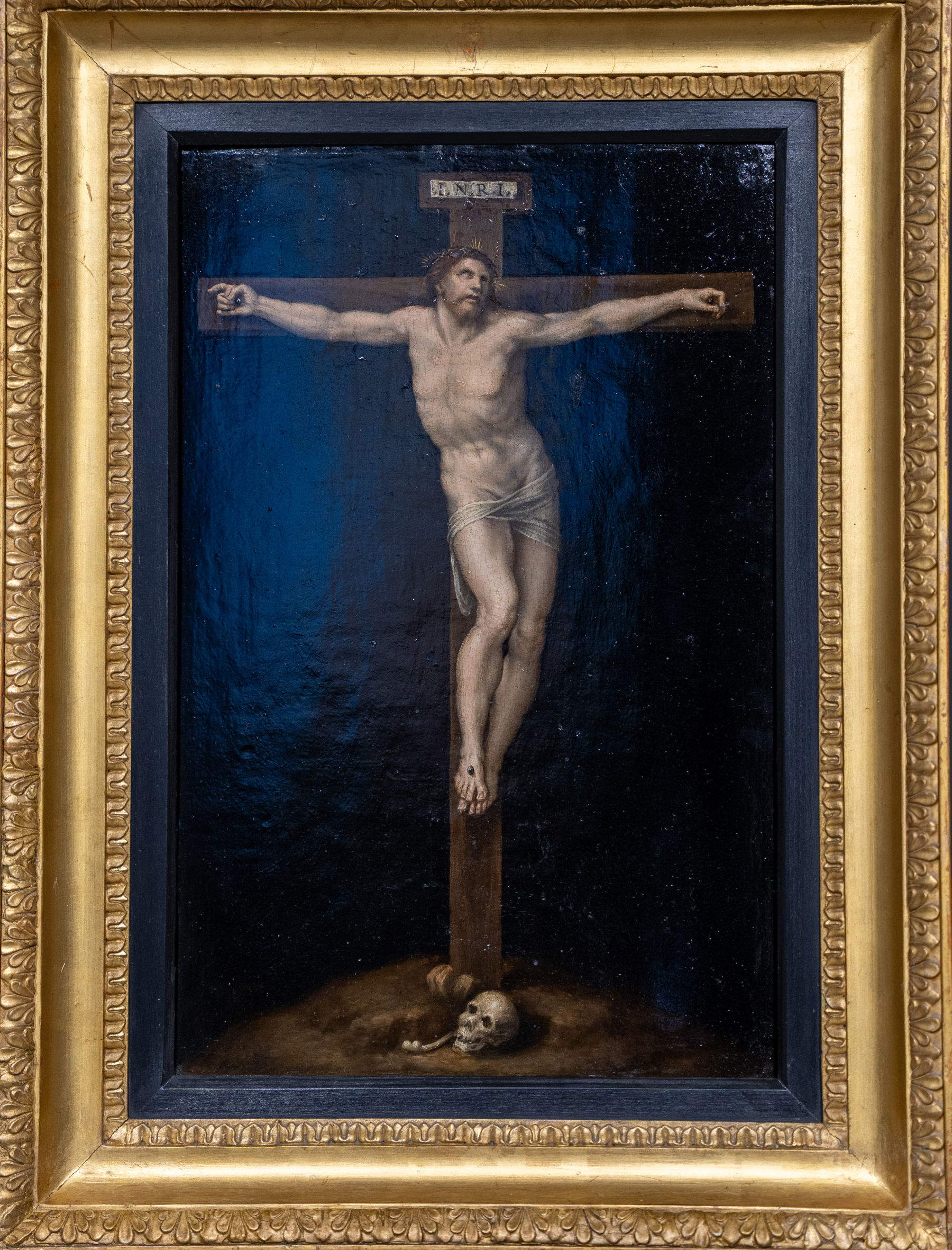 Michelangelo (attrib.) *Crucifixion* (1543; oil on panel, 42.6 x 28 cm; Bergamo, Cimino Collection, on loan to the Accademia Carrara)