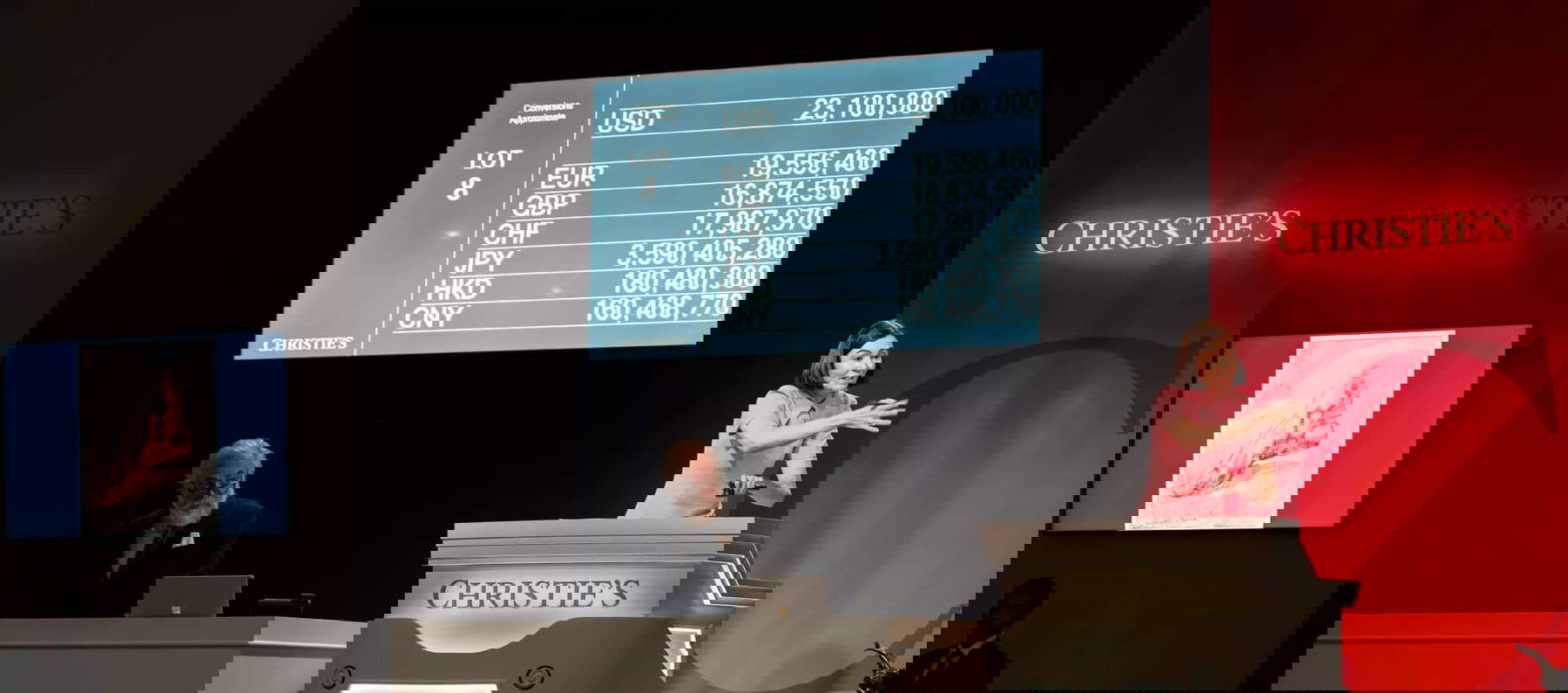 La vendita da Christie's