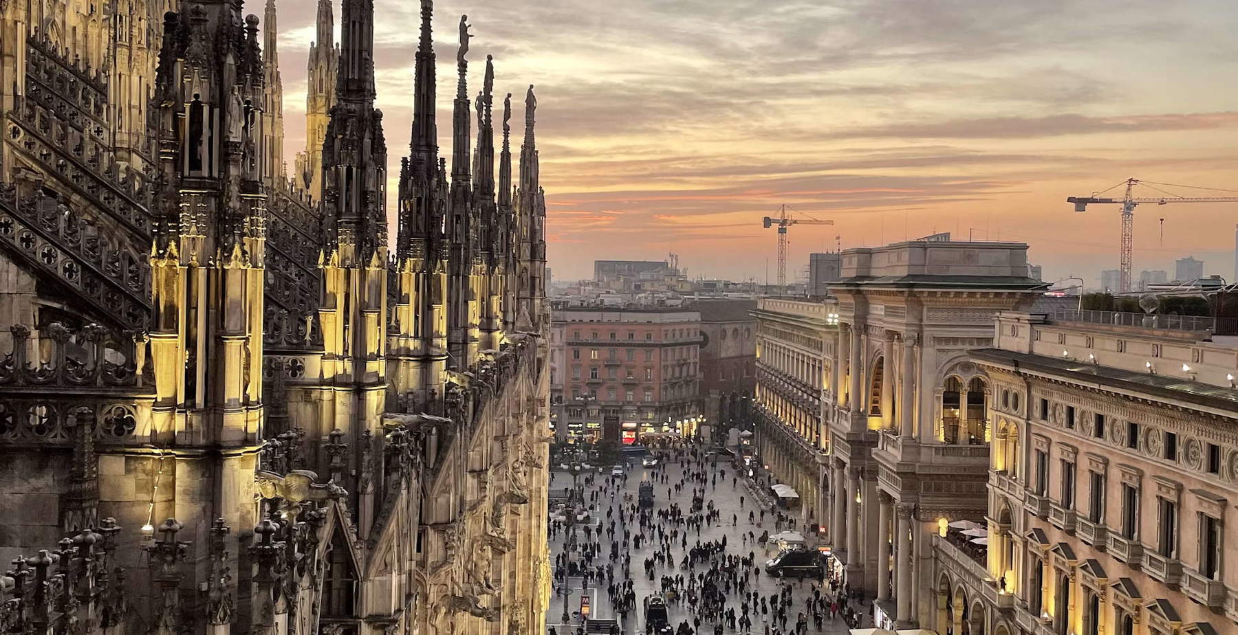 Mailand, Piazza Duomo. Foto: Despina Galani