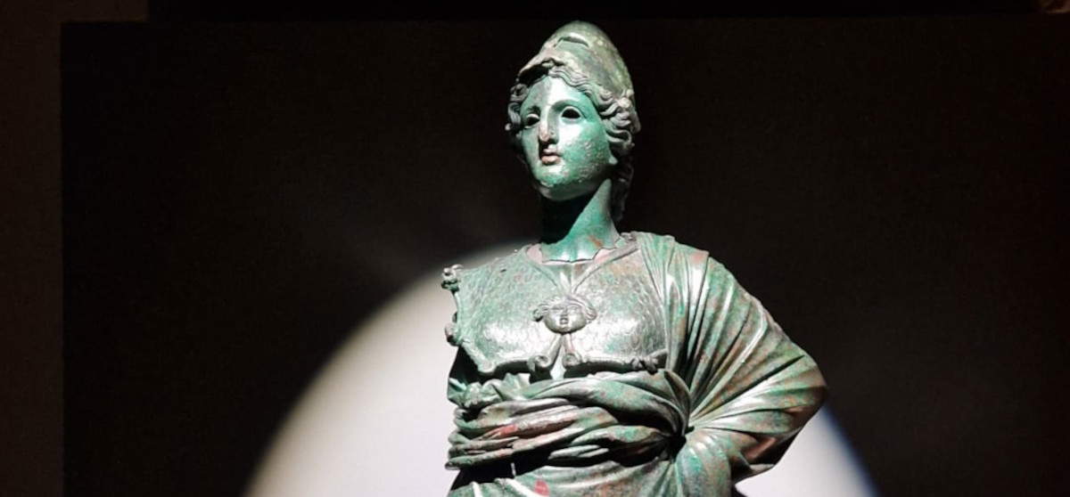 阿雷佐密涅瓦女神回到原产地举办展览