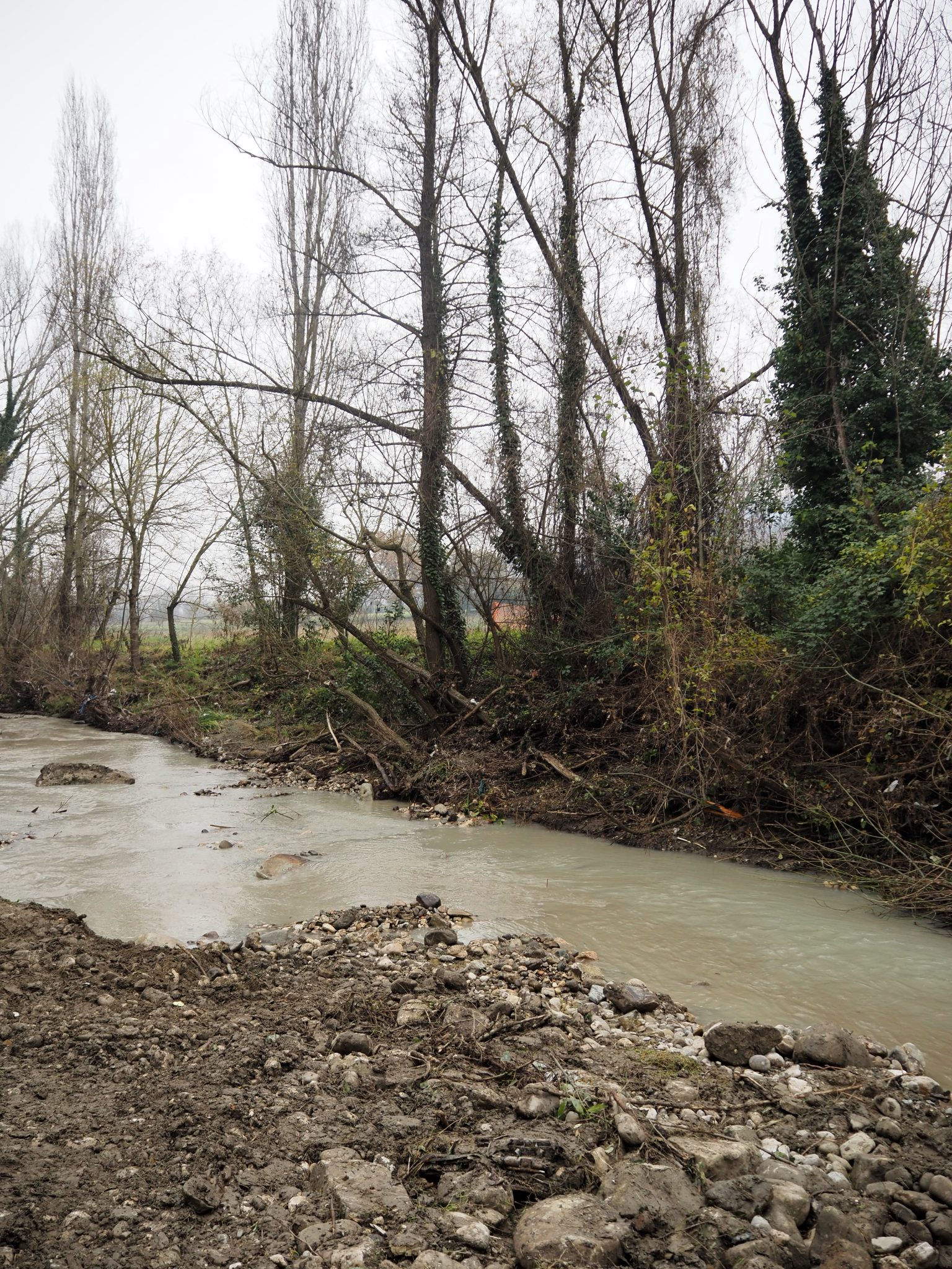 Der Bach Serrentella. Foto: Ministerium für Kultur - Soprintendenza Archeologia, Belle Arti e Paesaggio für die Provinzen Caserta und Benevento