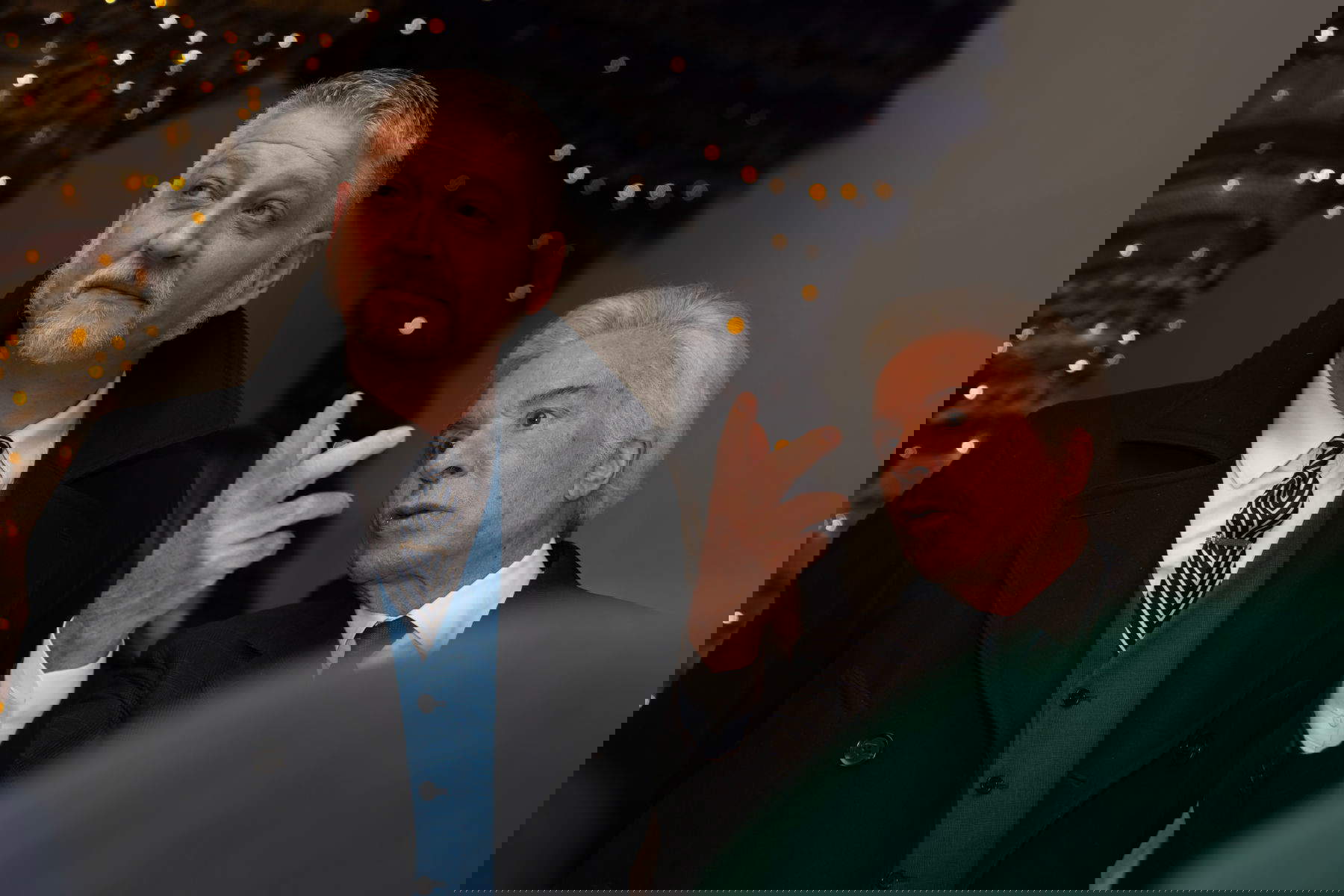 Ministro Giuli y Giancarlo Giammetti. Por concesión de FVG Services srl