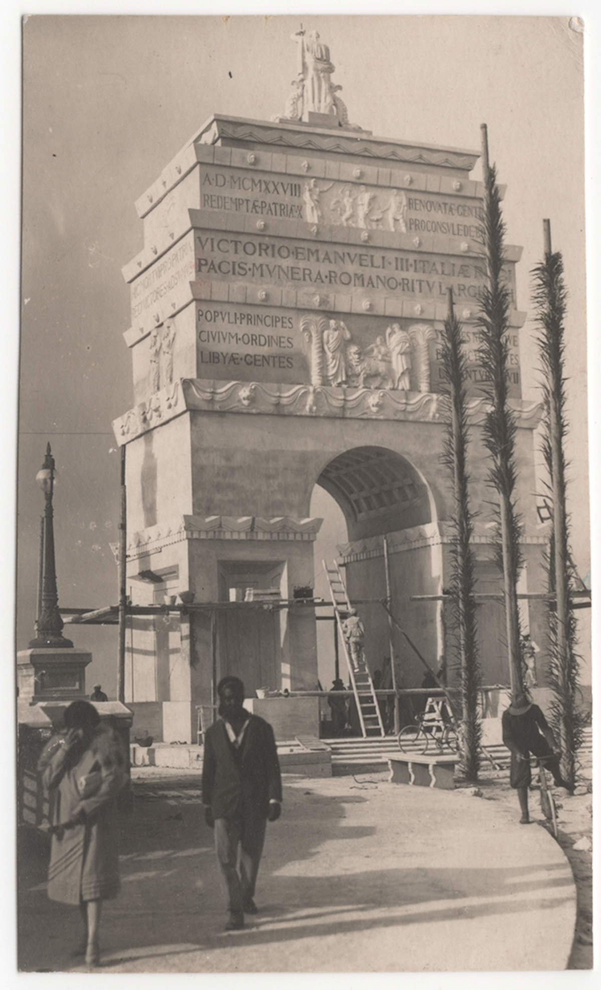 Mirko Vucetich - Art Deco Decorations for the Arc de Triomphe in Tripoli