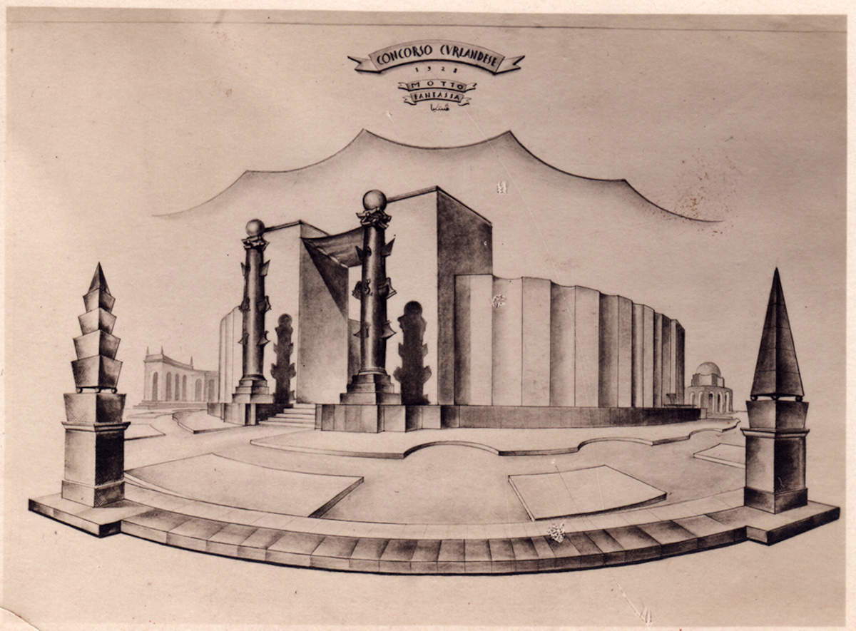 Mirko Vucetich - Pavilion Design for the Curland Competition