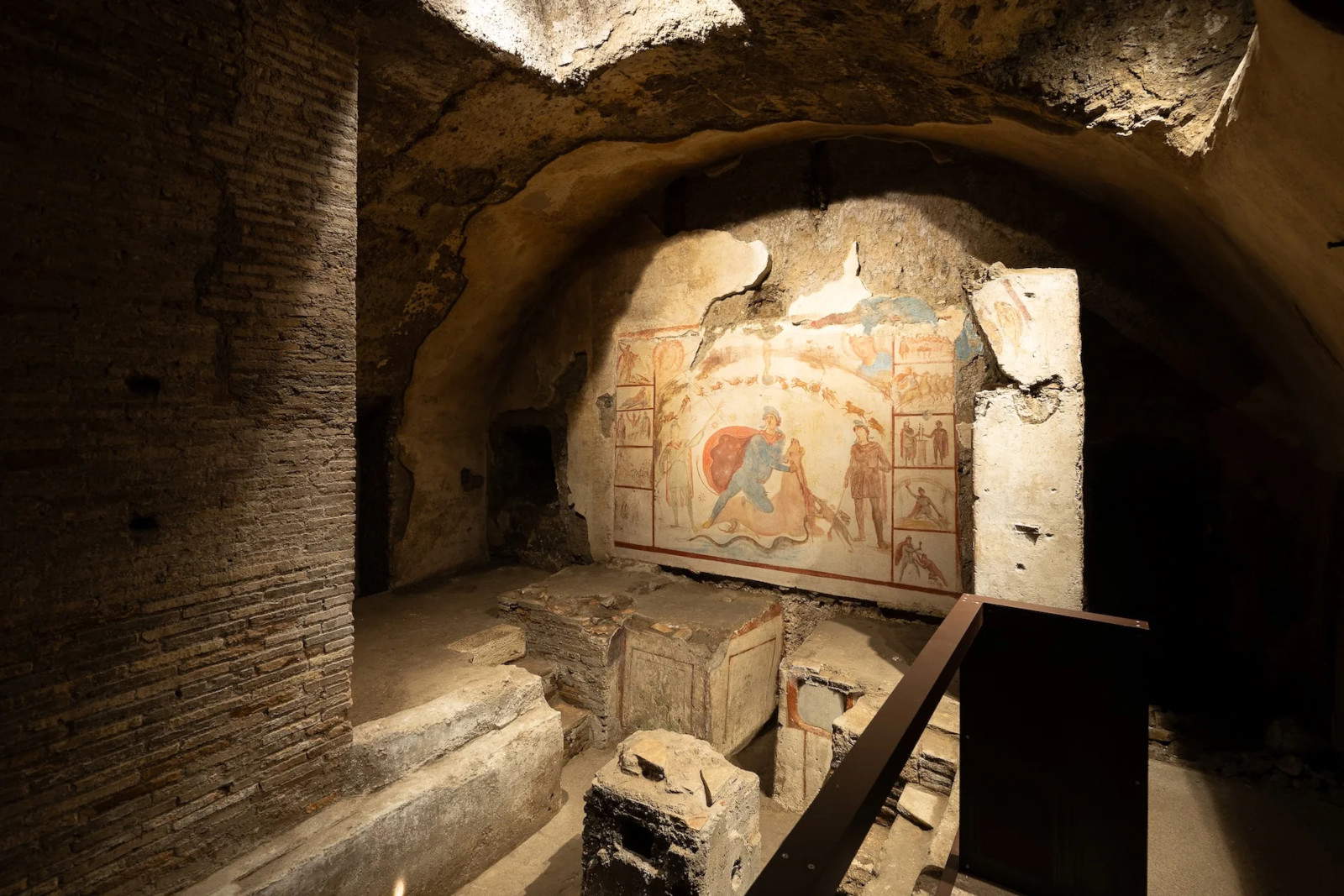 The Barberini Mithraeum. Photo: Barberini Corsini National Galleries
