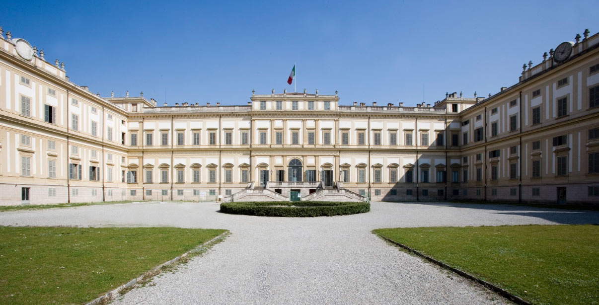 Eingang zum Königspalast von Monza