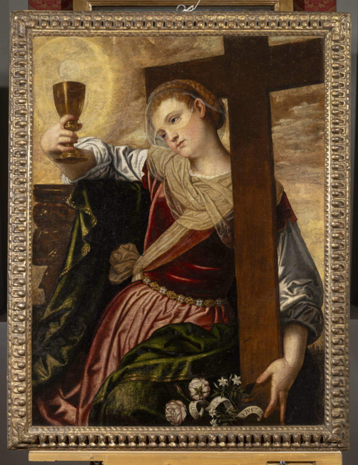 Moretto, Der Glaube (1550; Öl auf Leinwand, 102 x 79,5 cm; Brescia, Museo Diocesano)