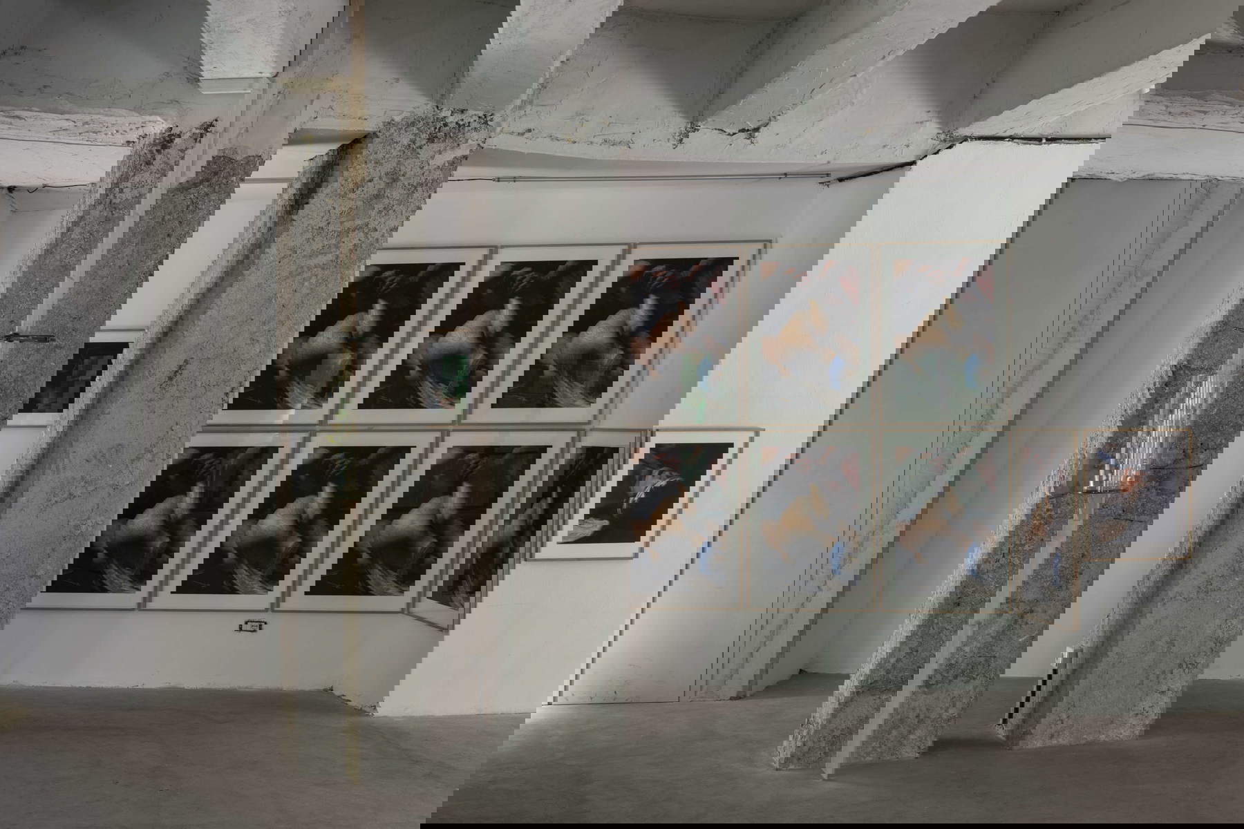 Planos de la exposición. Foto: Giorgio Benni. En concesión de la Fondazione Del Roscio