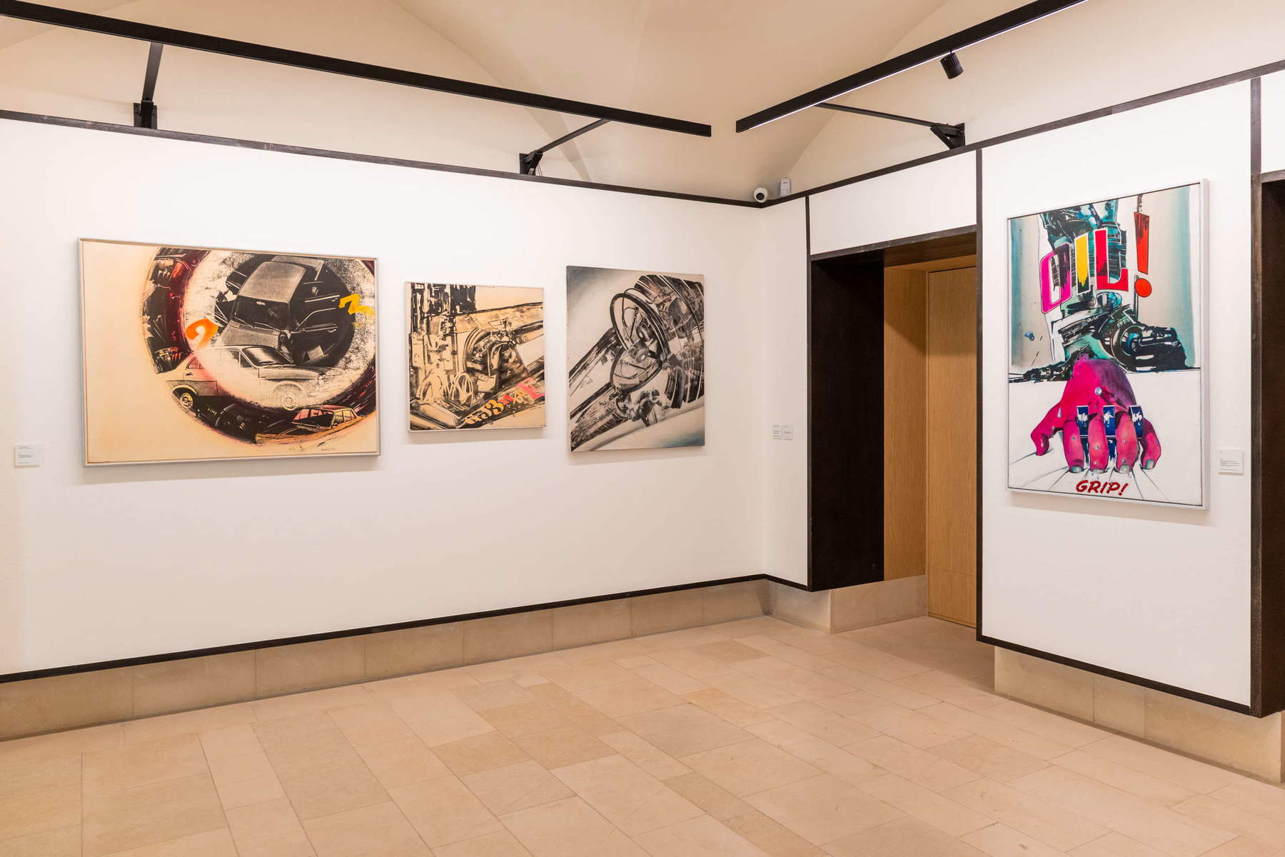 Aufbau der Ausstellung. Foto: COMMED IA