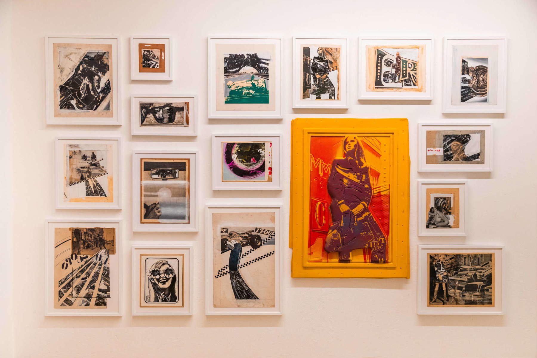 Aufbau der Ausstellung. Foto: COMMED IA
