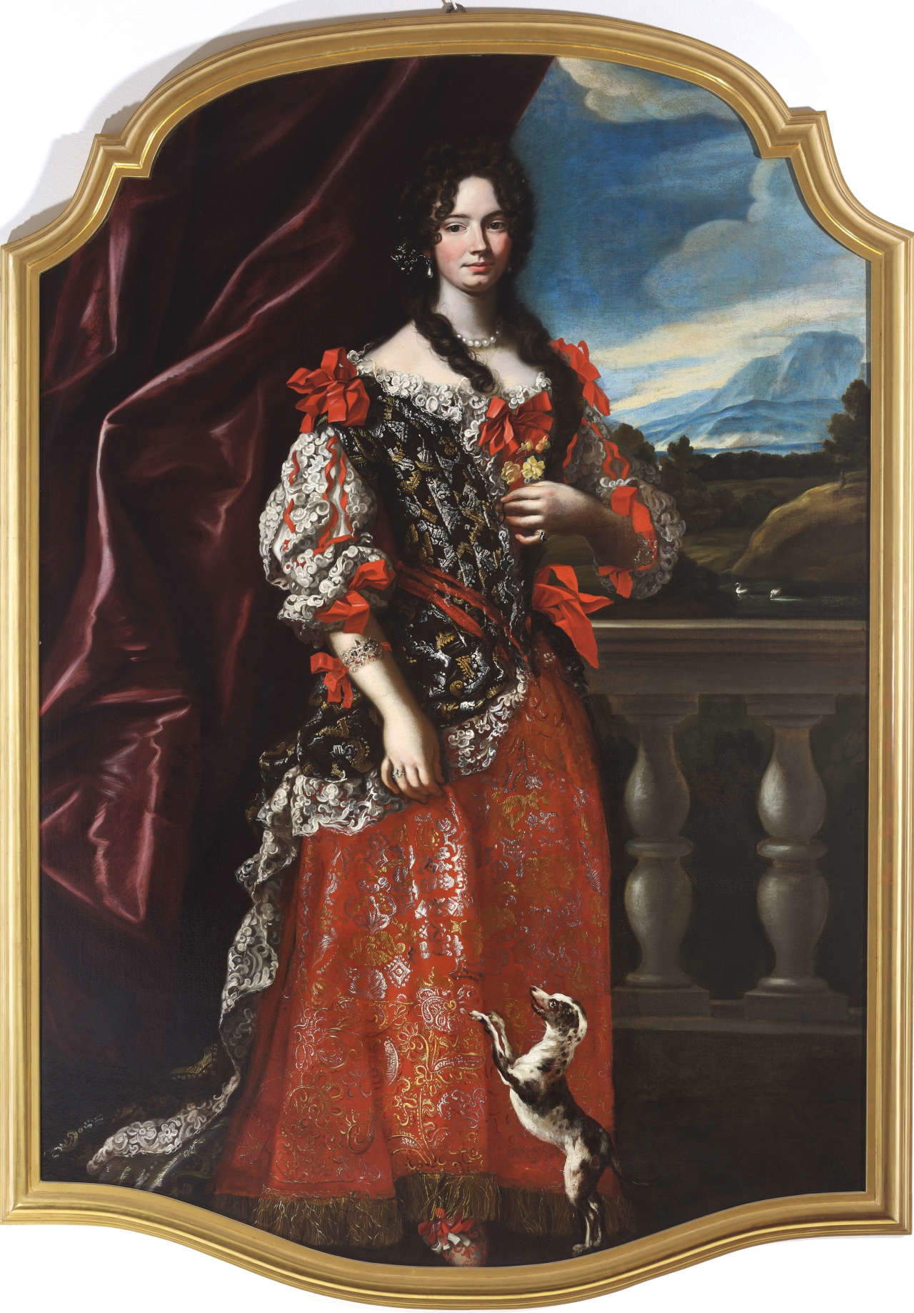 Giovanni Maria Delle Piane known as the Mulinaretto, Portrait of Annamaria Balbi