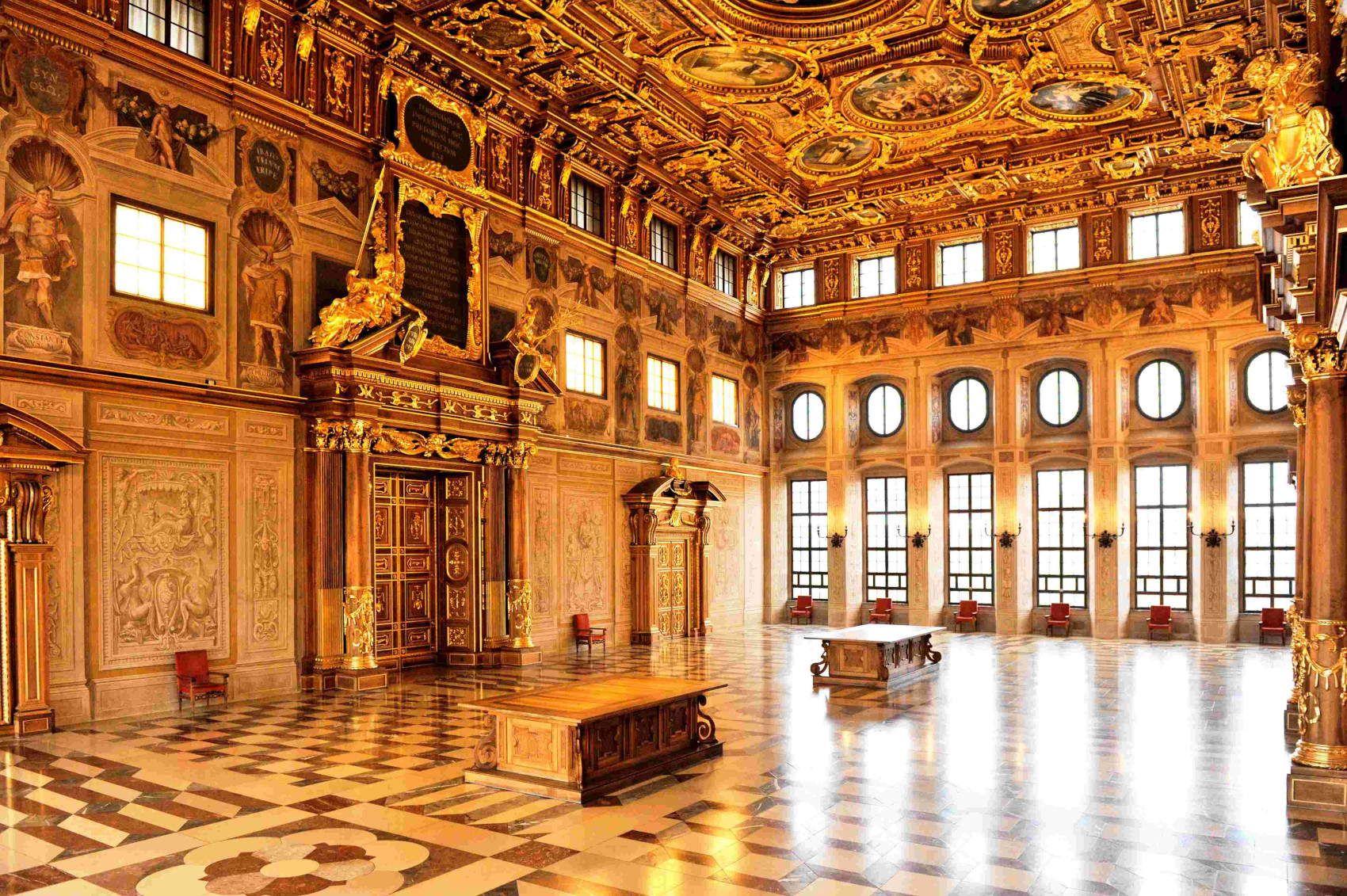 The Golden Hall &copy; Siegfried Kerpf, City of Augsburg