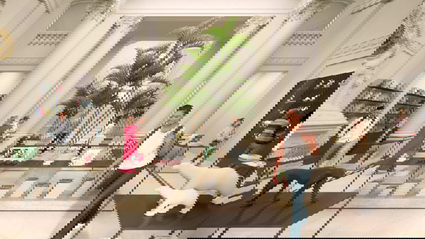 Área de recepción del museo de Orsay para el proyecto de monumentos históricos de la agencia Ponthaud ACMH y desarrollo del departamento de gestión de proyectos EPMO &copy; EPMO, DAMSB, Golem Image