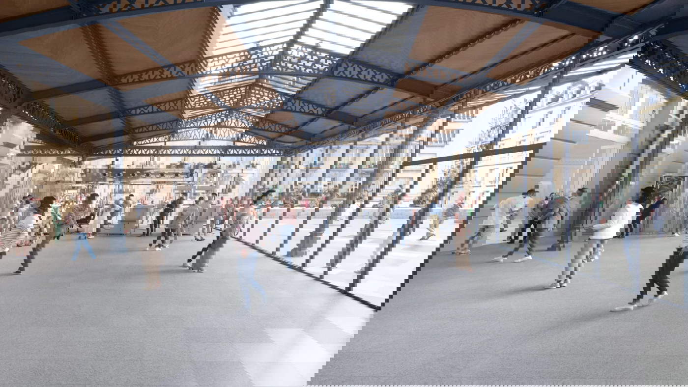 Área de recepción del museo de Orsay para el proyecto de monumentos históricos de la agencia Ponthaud ACMH y desarrollo del departamento de gestión de proyectos EPMO &copy; EPMO, DAMSB, Golem Image