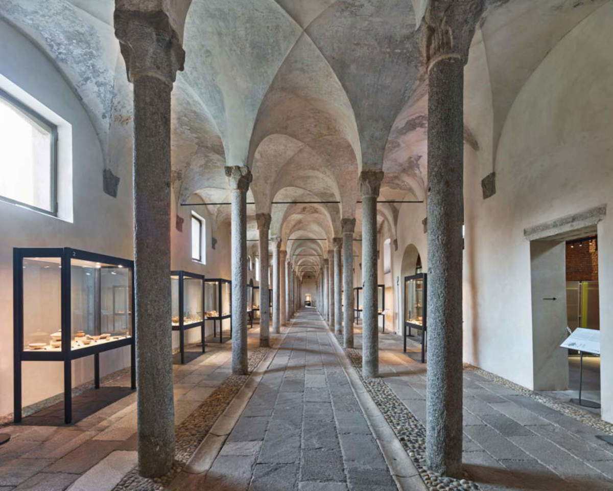 The Lomellina Archaeological Museum, Vigevano. Photo by Maurizio Montagna &copy; DRM-LOM.