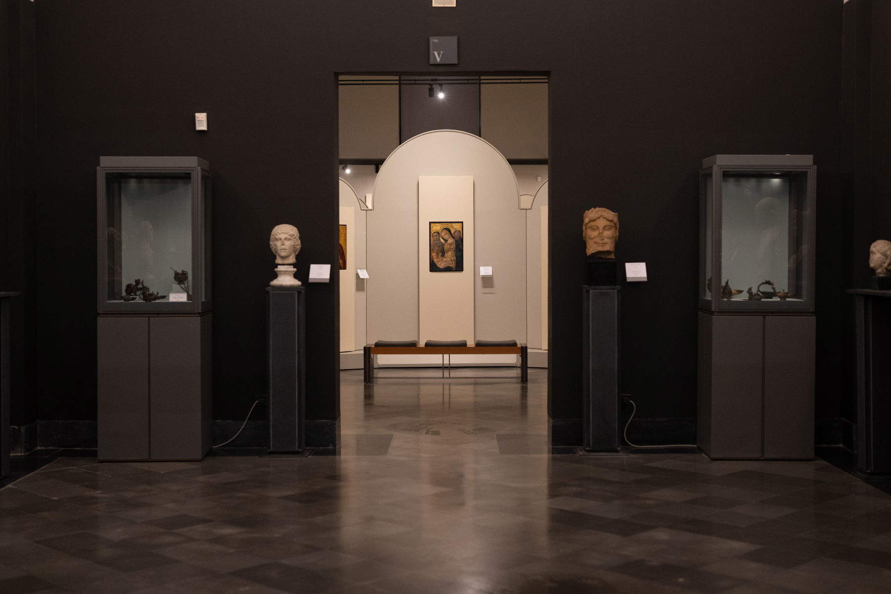 Salas del Museo Cívico «Amedeo Lia»